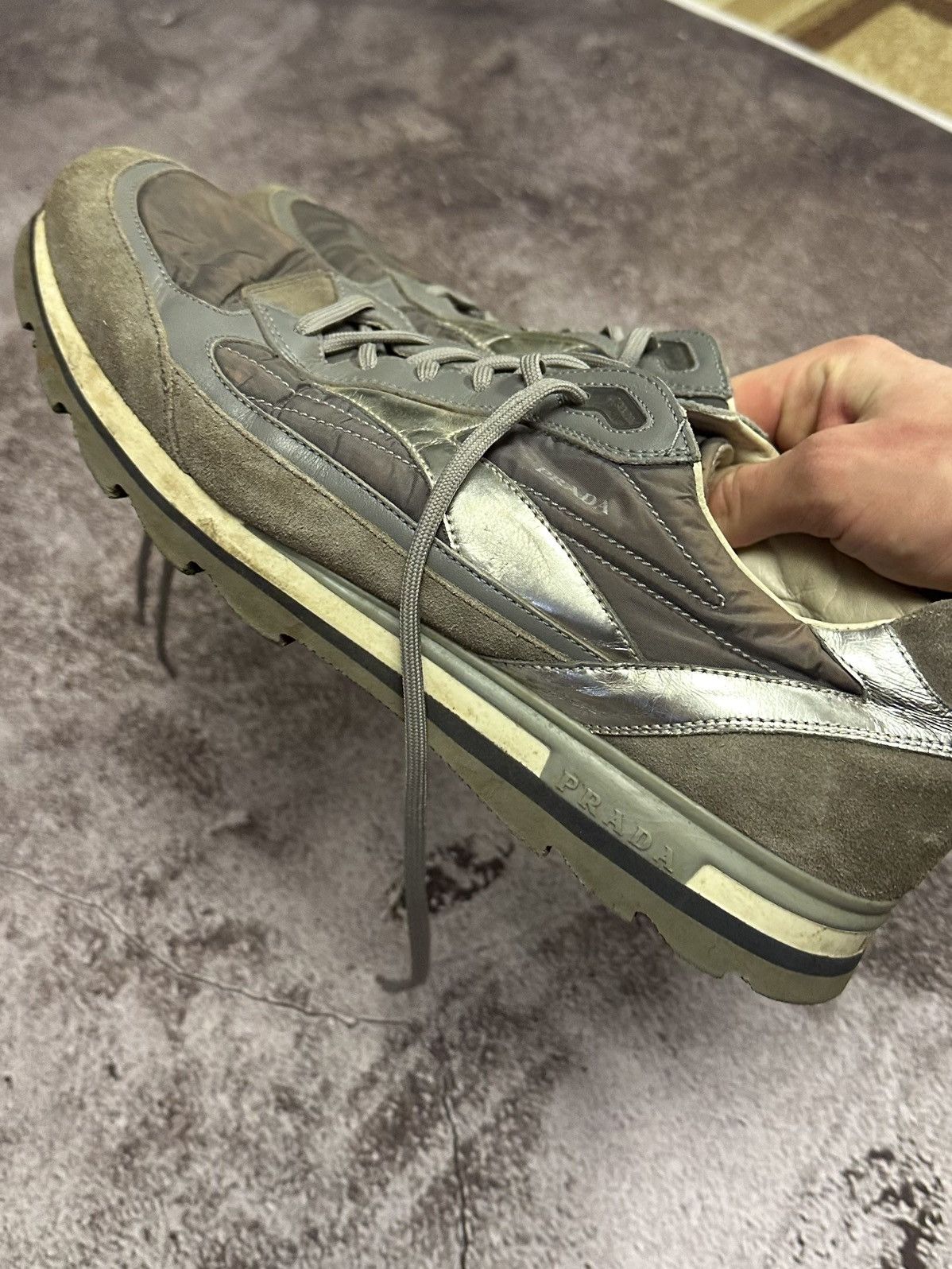 Prada Vintage Prada sneakers Size US 9 / EU 42 - 2 Thumbnail