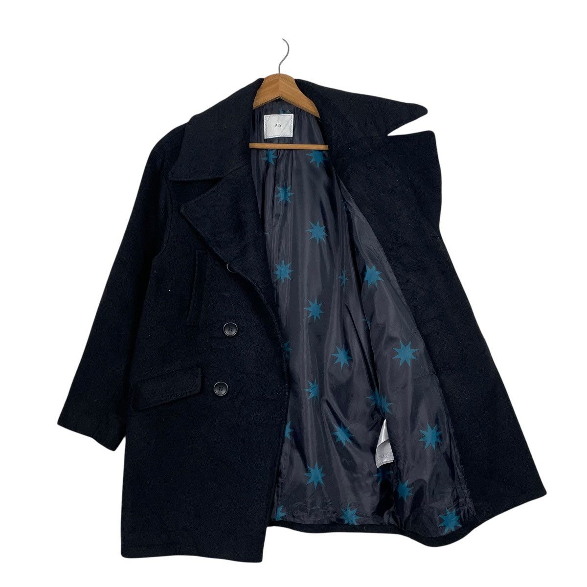 Japanese Brand Japanese Brand Sly Double Breasted Coat Size S / US 4 / IT 40 - 9 Thumbnail