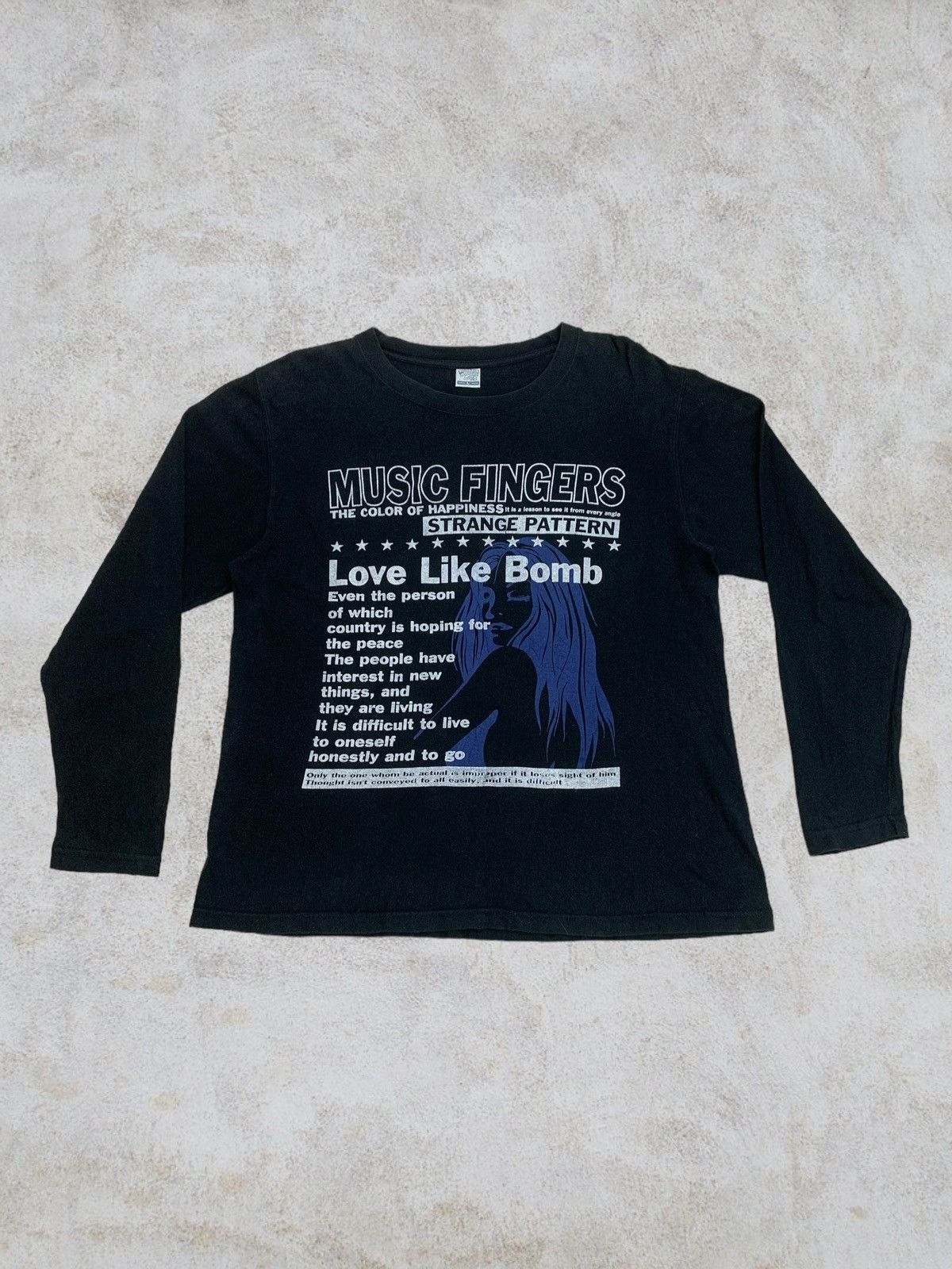 Music Finger Love Like Bomb Life Poem Hysteric Style
