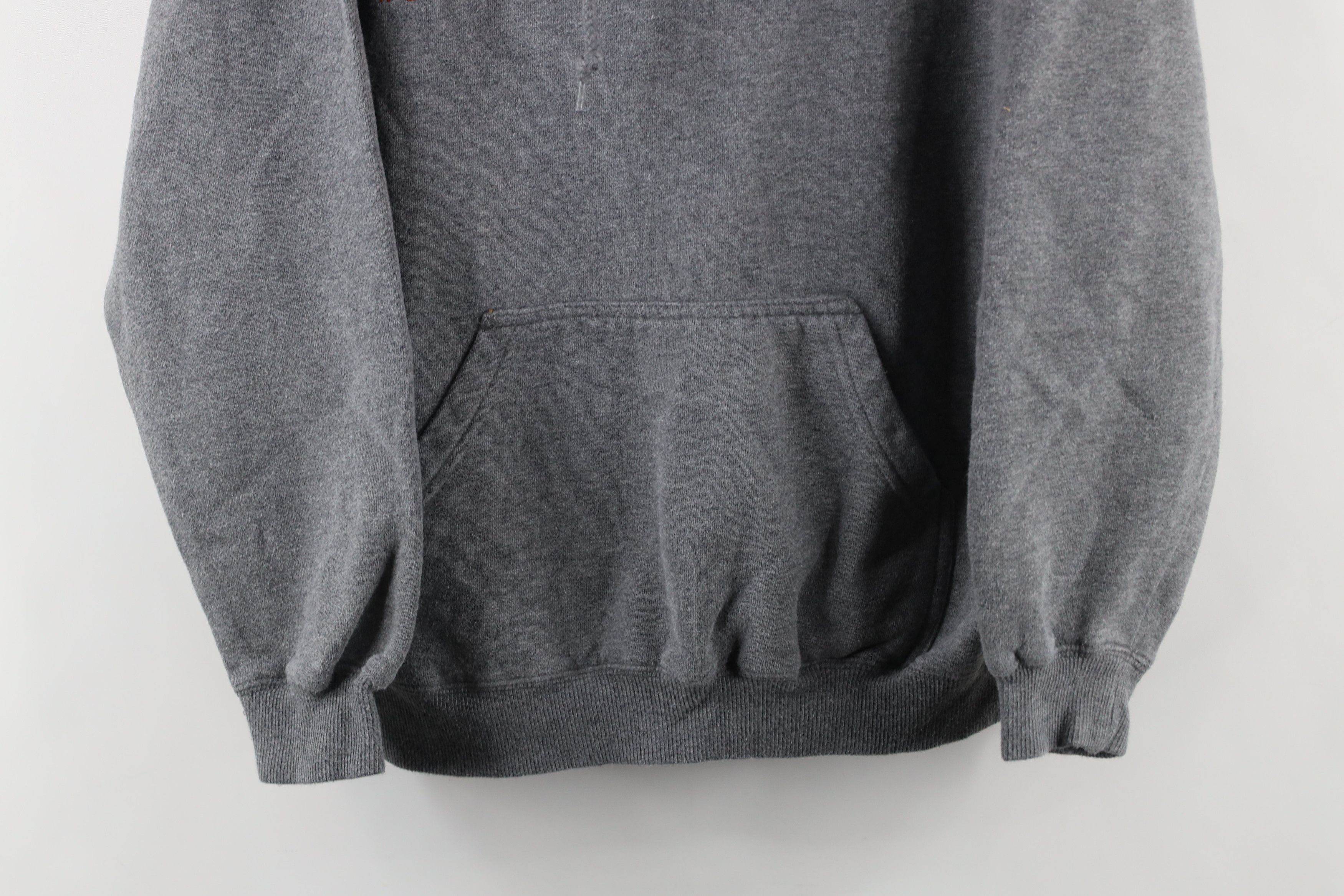 Cabelas × Vintage Vintage Cabelas Spell Out Felt Letter Hoodie Sweatshirt Gray Size US S / EU 44-46 / 1 - 3 Thumbnail