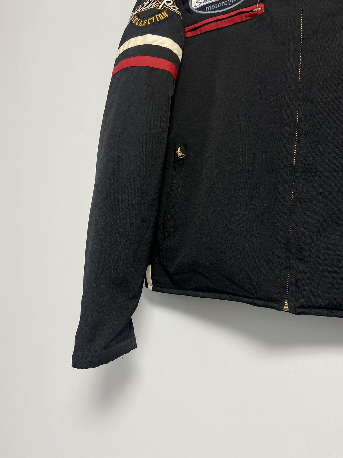 Southpole Southpole Vintage Moto Jacket Logo Harley Davidson Size US M / EU 48-50 / 2 - 4 Thumbnail