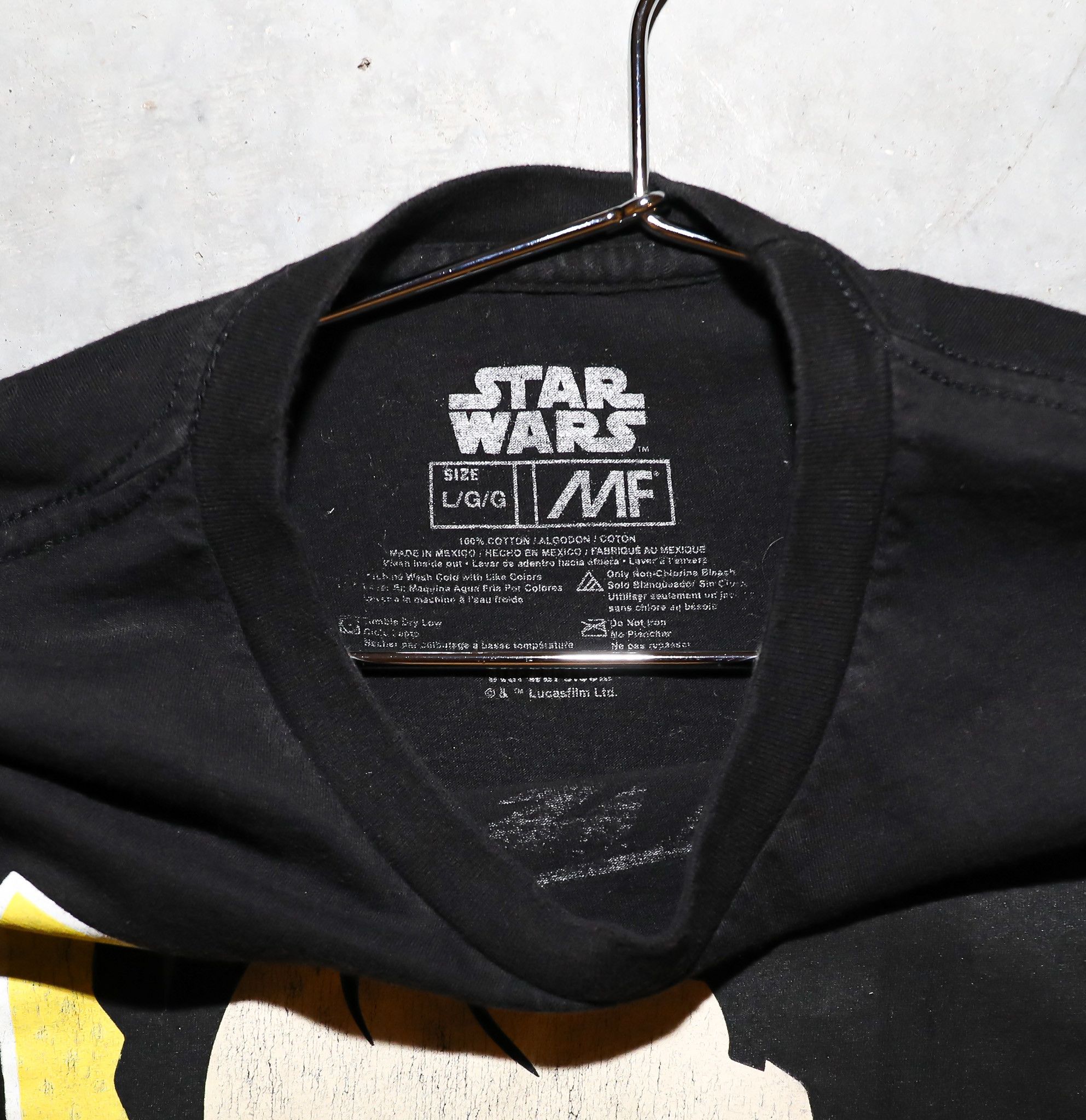 Star Wars Star Wars Hans Solo Black Graphic Print Tshirt Size Small Size US S / EU 44-46 / 1 - 2 Thumbnail