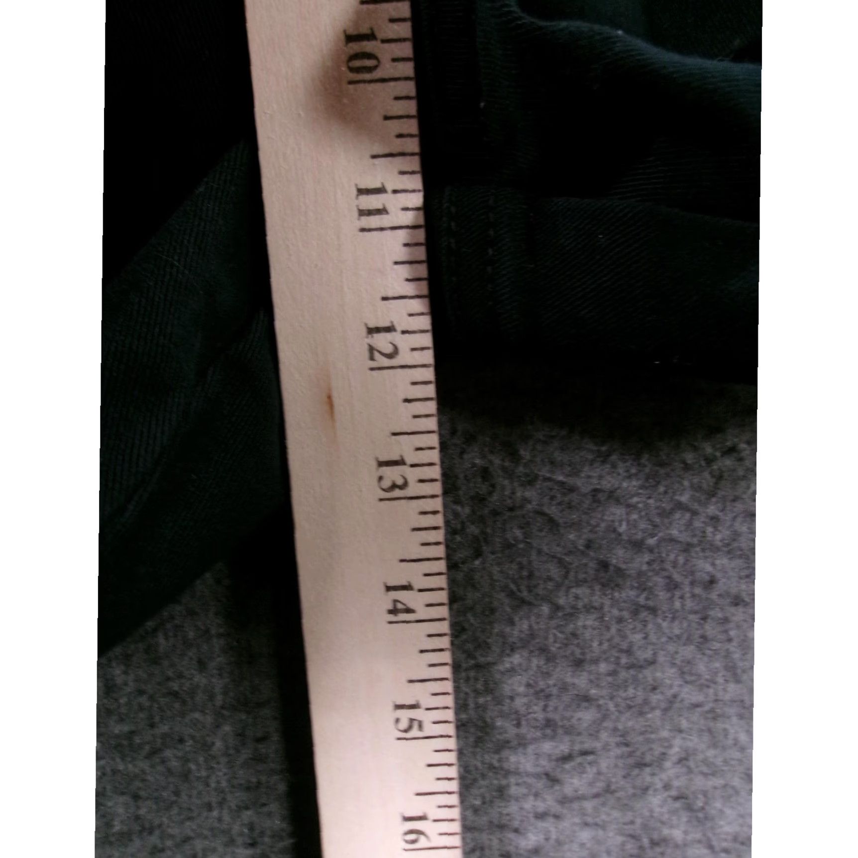 Basic Editions BASIC EDITIONS Pants Women 8 Short Black Casual Straight Leg Mid Rise Comfort Workwear Size 30" / US 8 / IT 44 - 5 Thumbnail