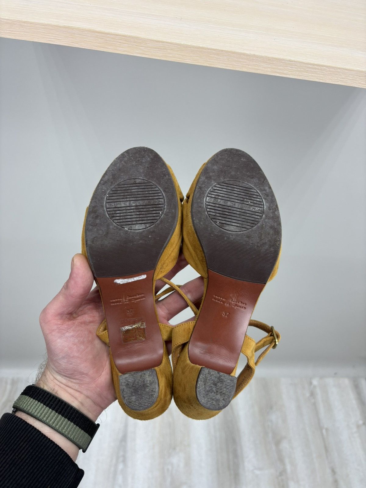 Other Womens heels Chie Mihara Size 37 Color Brown Size US 7 / IT 37 - 9 Thumbnail