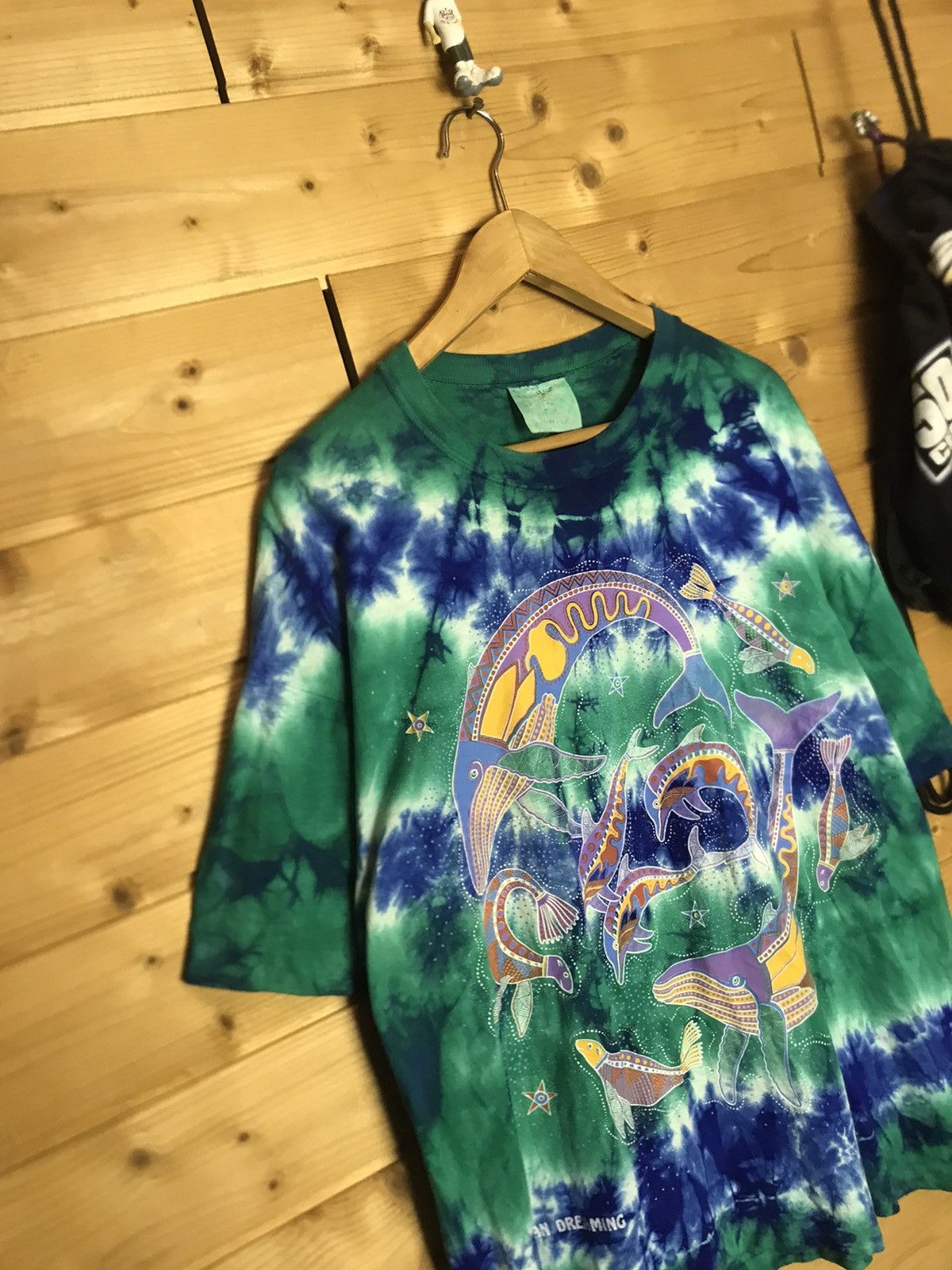 Vintage Vintage 90s Ocean Dreaming single stitch t-shirt Size US XL / EU 56 / 4 - 2 Thumbnail