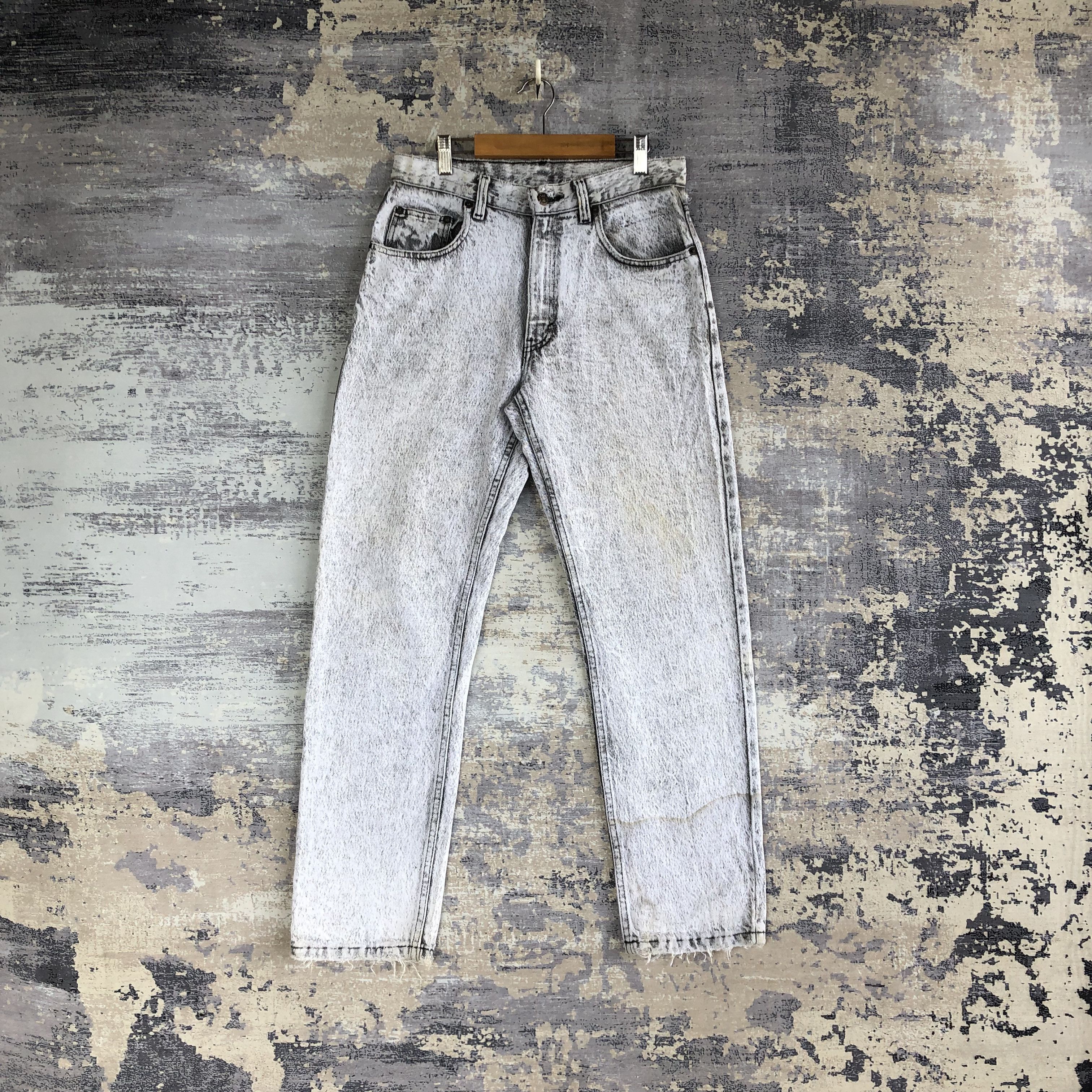 Levi's Vintage Levis 577 Acid Wash Jeans Levi's Skinny Denim Size 28" / US 6 / IT 42 - 1 Thumbnail