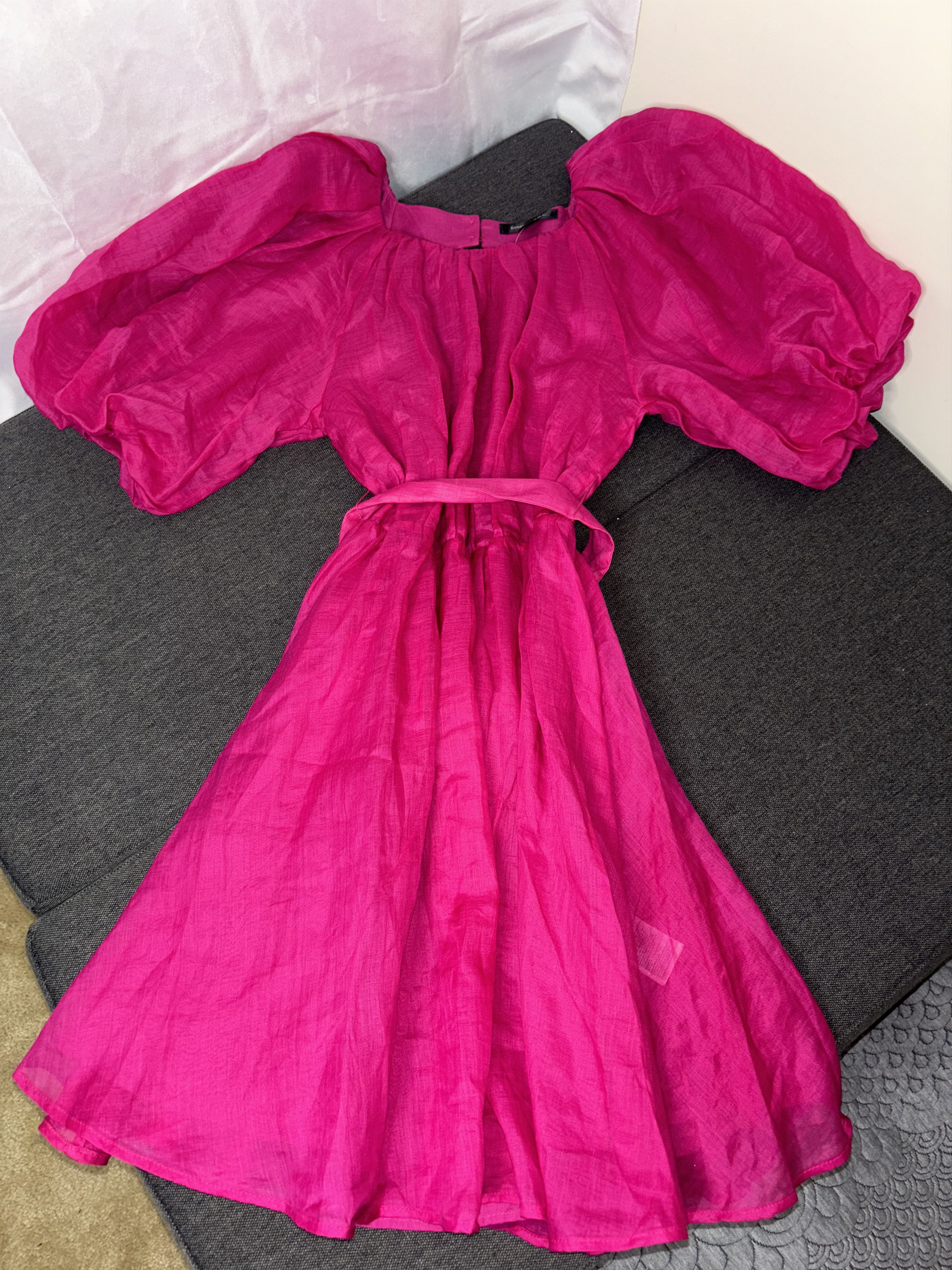 Banana Republic New Banana Republic Open Back Dress Pink Size XS Size XS / US 0-2 / IT 36-38 - 6 Thumbnail