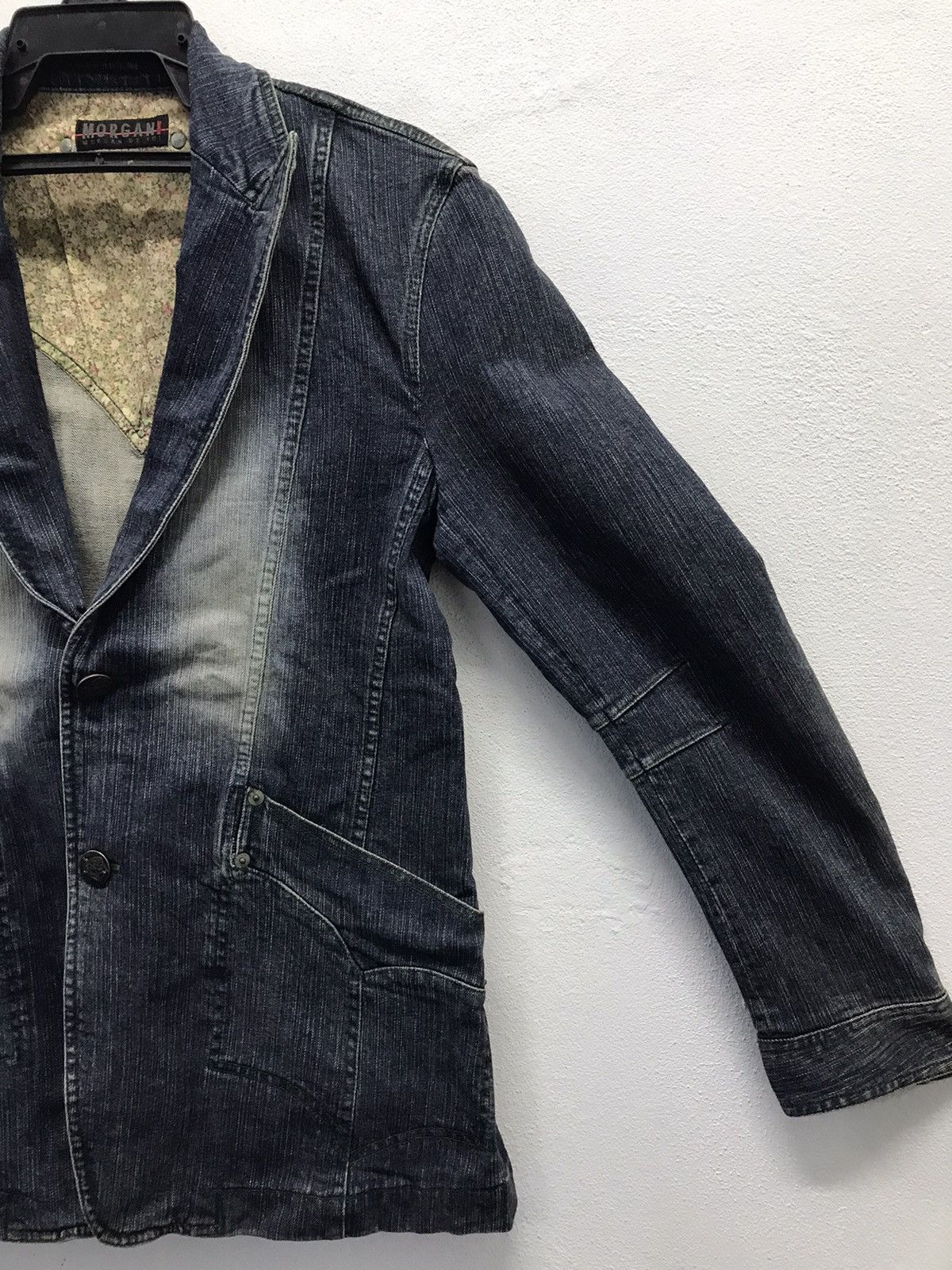 Morgan Homme × Vintage Vintage Morgan Homme De Toi Denim Jacket Size US L / EU 52-54 / 3 - 3 Thumbnail
