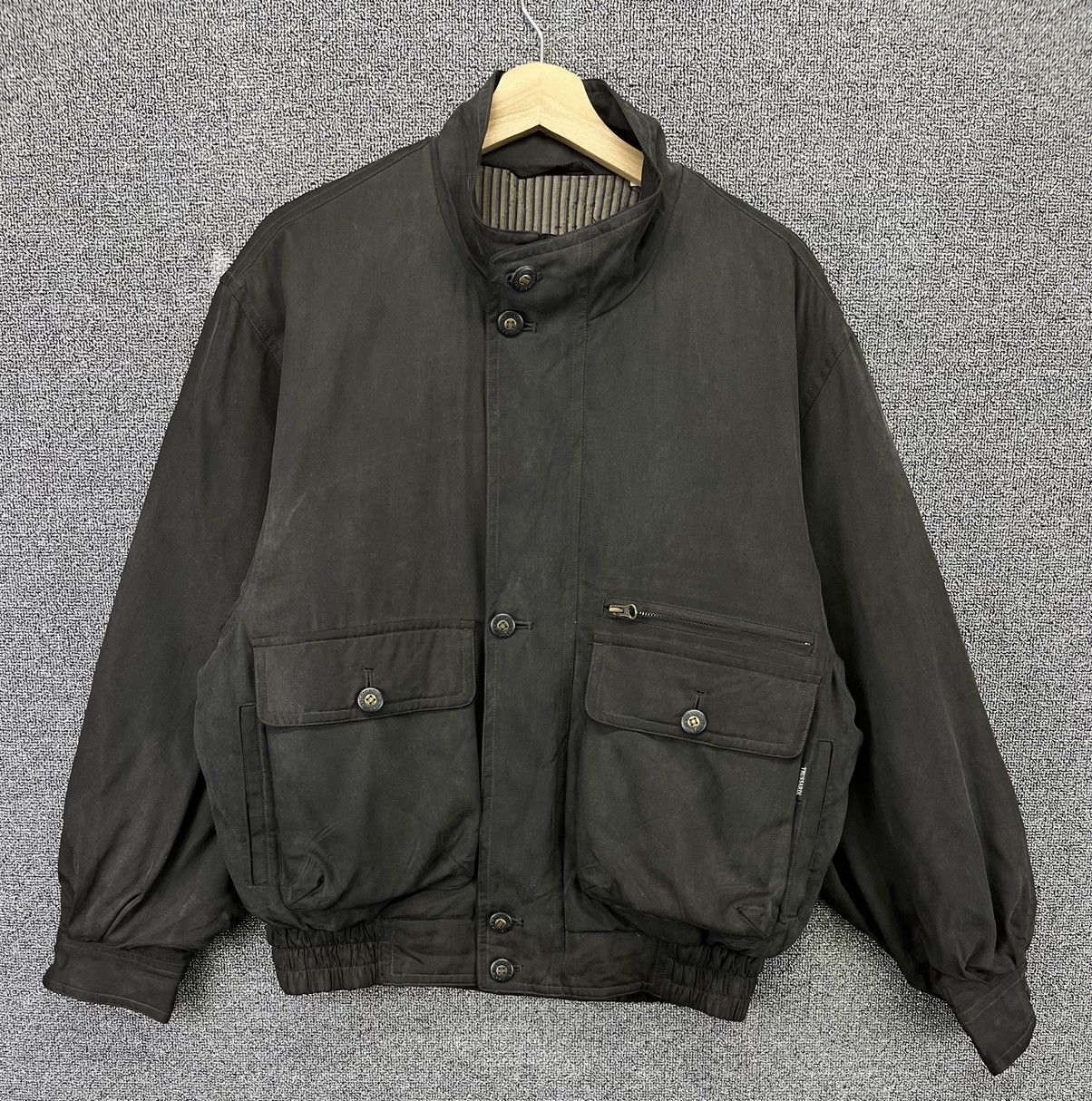 Trussardi × Vintage Vintage Trussardi Luxury Bomber Style Jacket Size US M / EU 48-50 / 2 - 1 Thumbnail