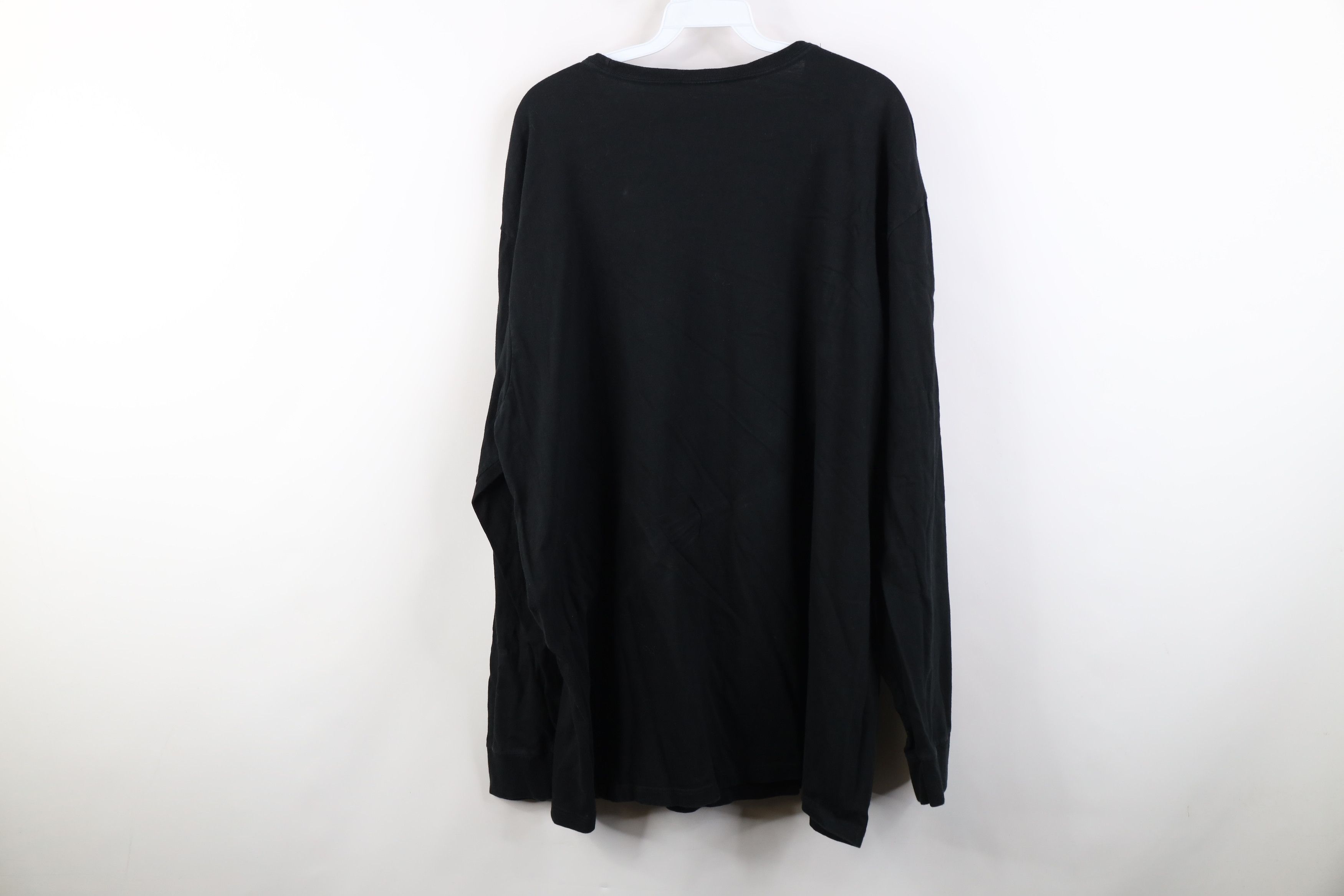 Polo Ralph Lauren Vintage 90s Ralph Lauren Cotton Long Sleeve T-Shirt Black Size US XXL / EU 58 / 5 - 11 Thumbnail