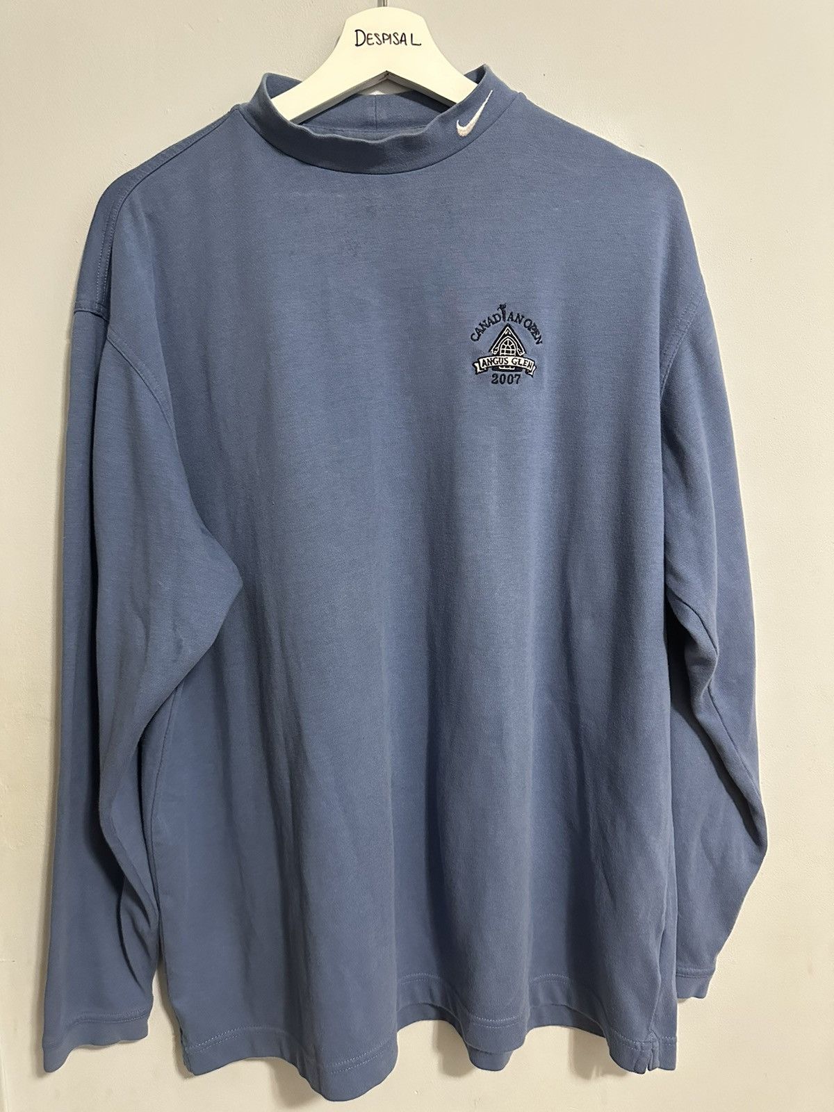 Vintage Nike Embroidered Neck Logo L/S Size US L / EU 52-54 / 3 - 2 Thumbnail
