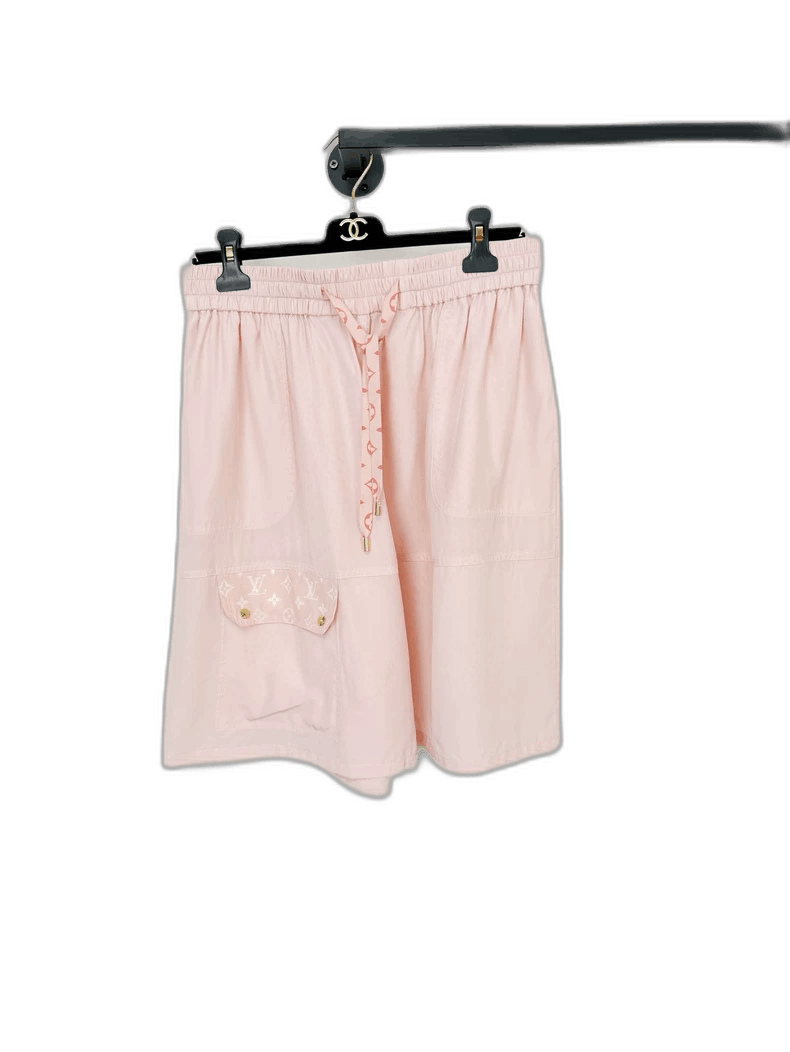 Louis Vuitton Louis Vuitton Pink Silk Shorts Size 44-2506 Size 41" - 1 Thumbnail