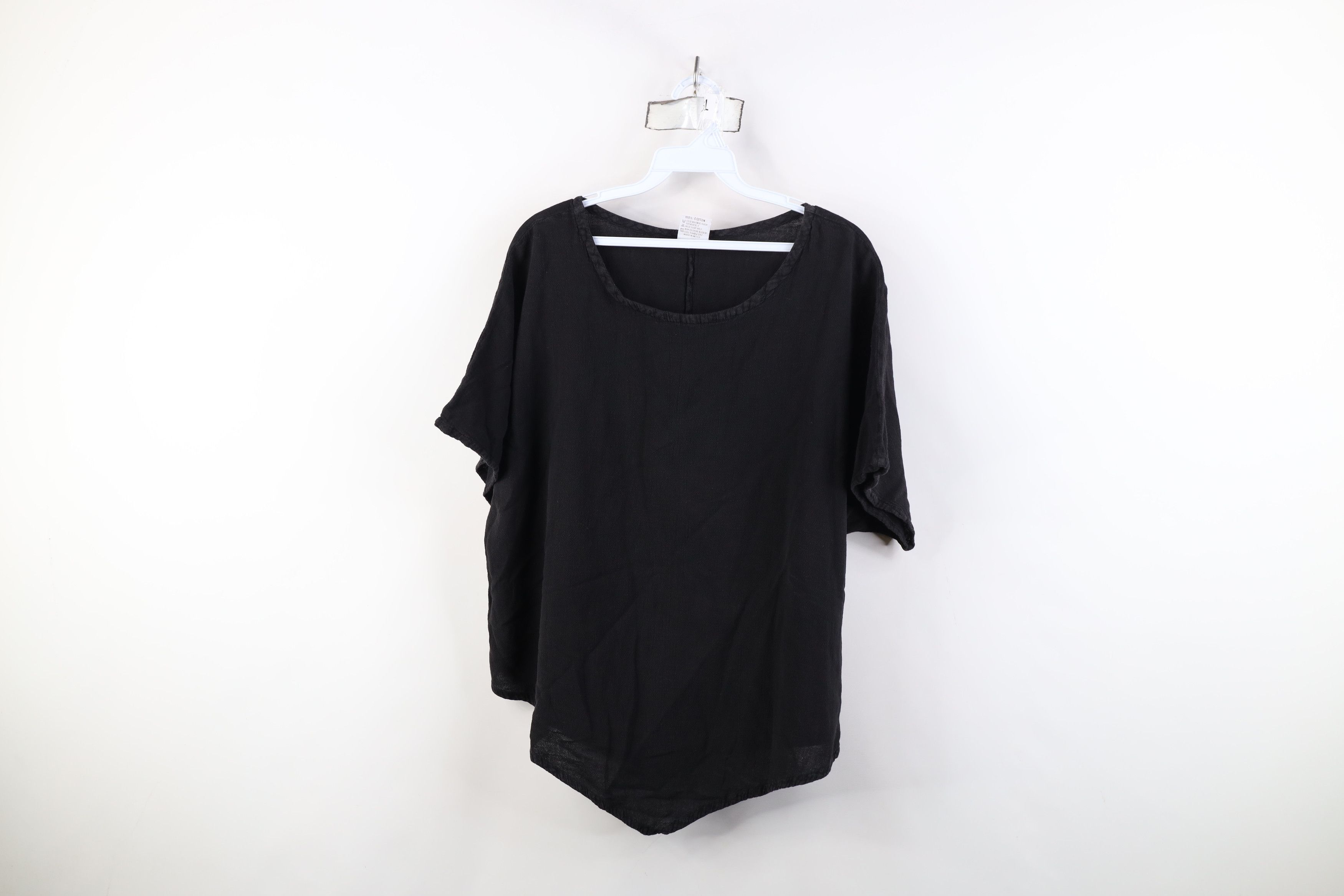 Vintage Vintage 90s Streetwear Cotton Dolman Sleeve T-Shirt USA Size 3XL / US 20-22 - 1 Thumbnail