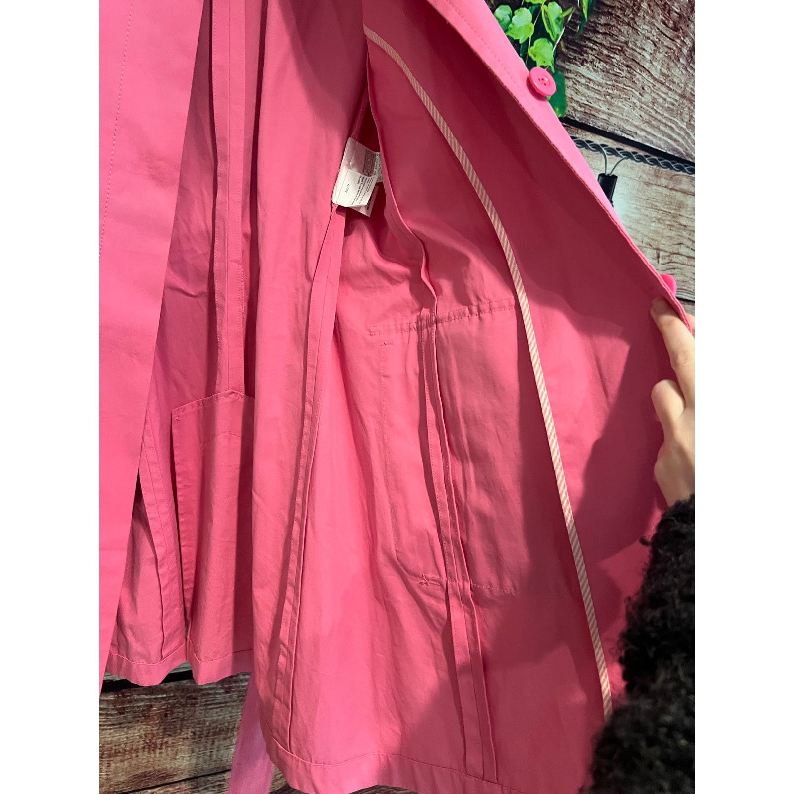 Max Mara Max Mara Weekend Barbie Bubblegum Pink Belted Trench Coat Size M / US 6-8 / IT 42-44 - 4 Thumbnail