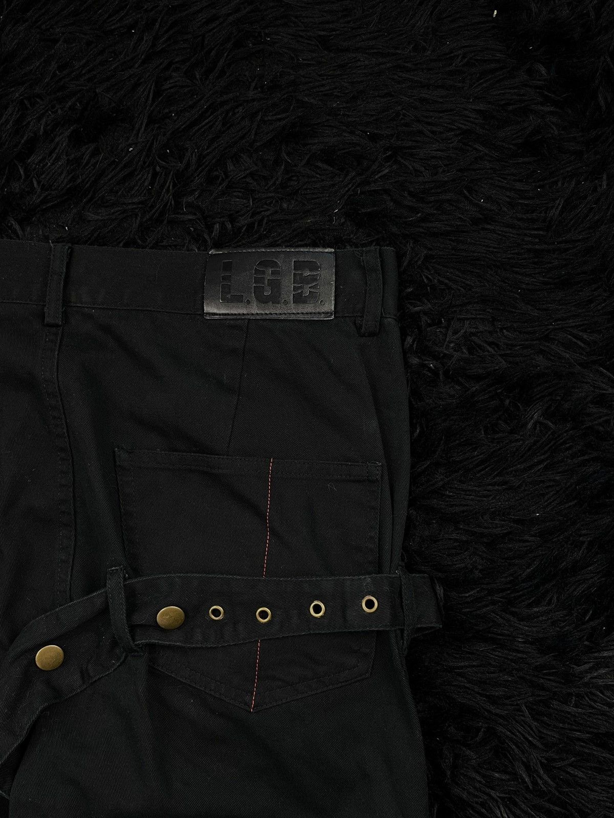 Le Grande Bleu (L.G.B.) LGB Japanese Archive Avant Garde Pocket Pants Size US 30 / EU 46 - 7 Thumbnail