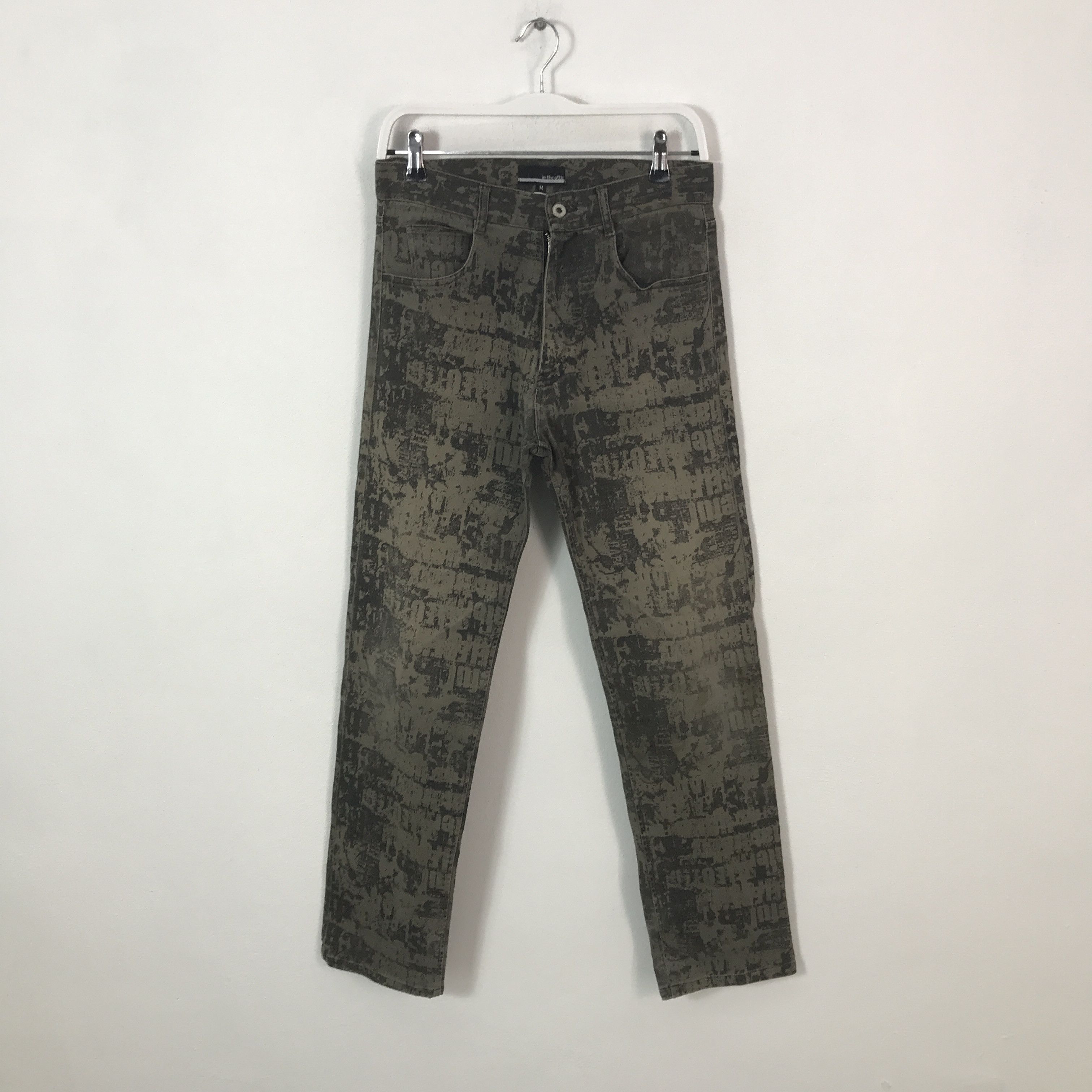 In The Attic in the attic japan denim gothic punk design pants Size US 28 / EU 44 - 1 Thumbnail