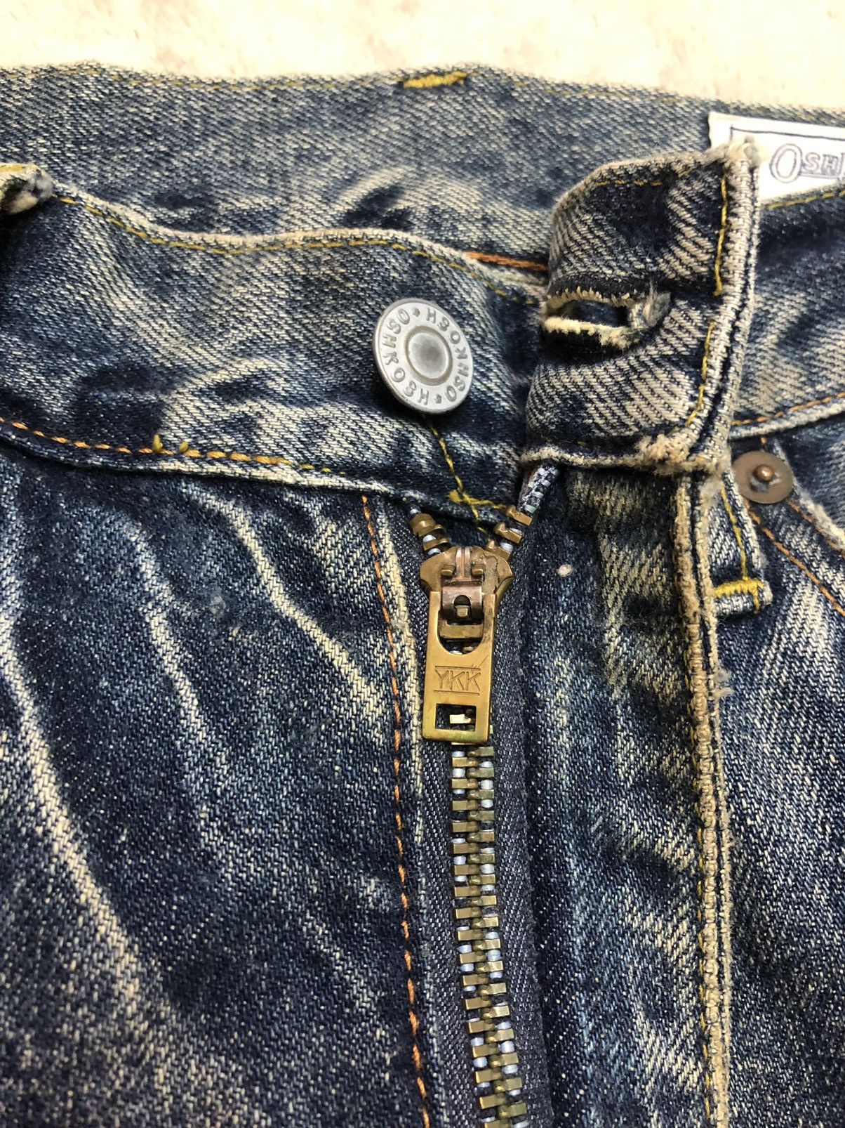Oshkosh × Vintage 💥Vintage Oshkosh Distressed Denim Size US 32 / EU 48 - 6 Thumbnail