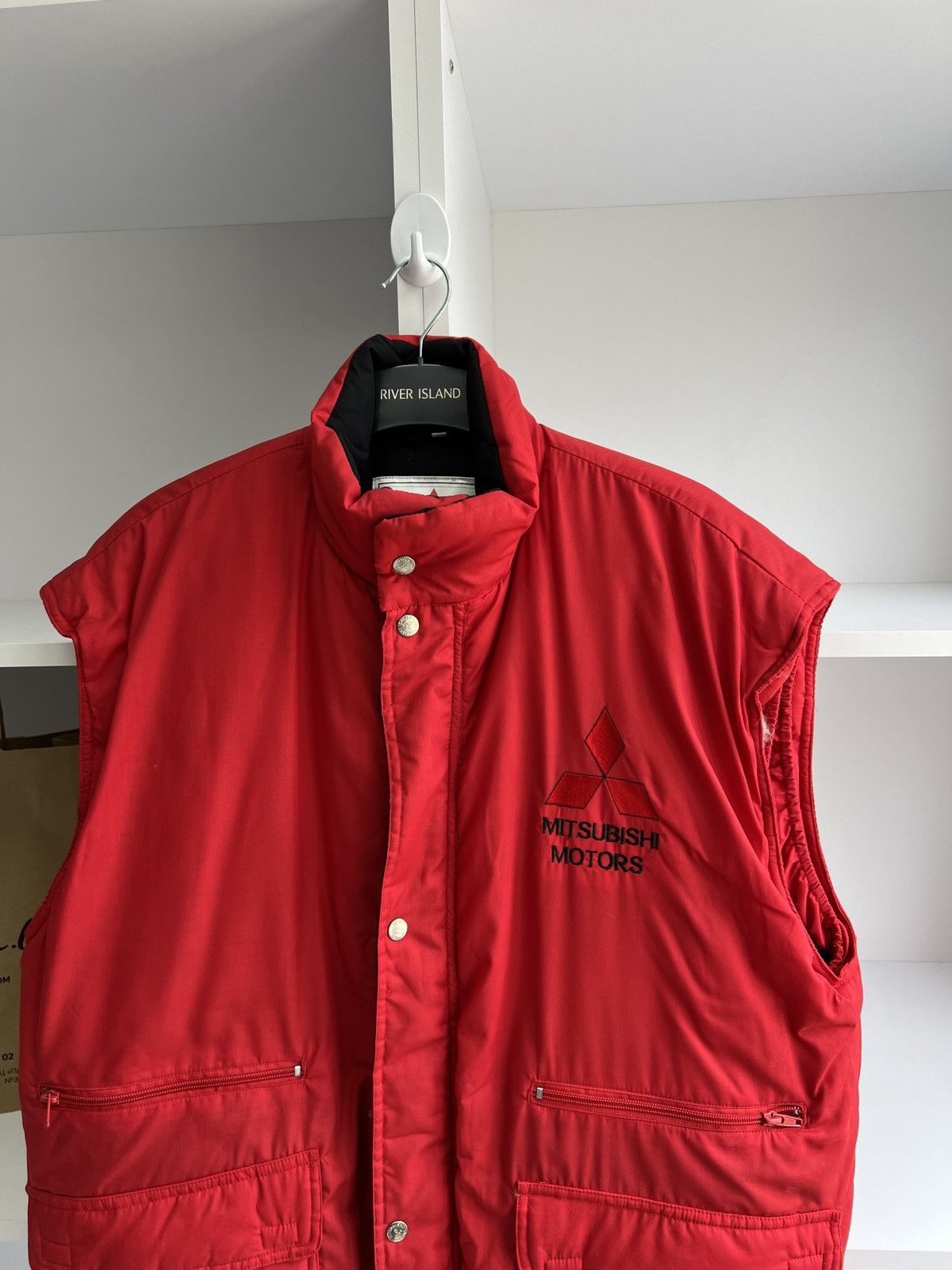Vintage Vintage Mitsubishi Motors Racing Vest Size US L / EU 52-54 / 3 - 8 Thumbnail