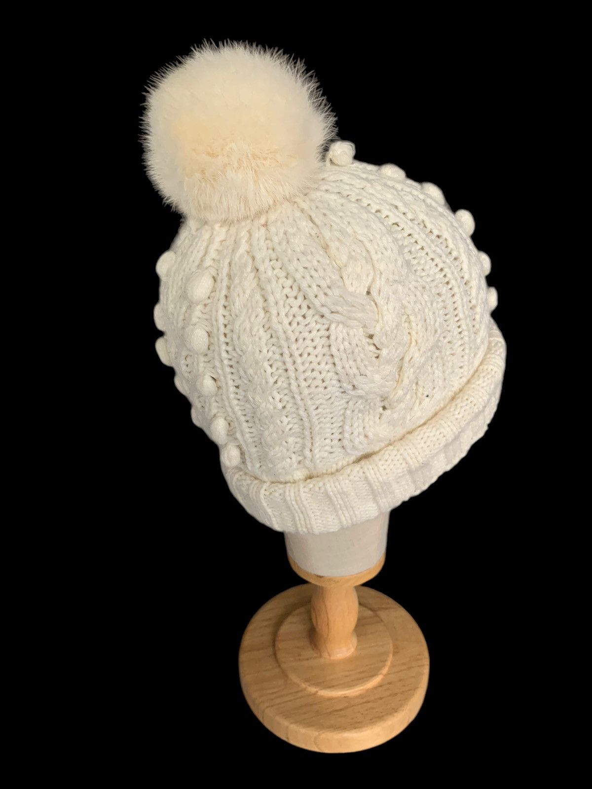 Japanese Brand × Vintage Knitted Crochet Rare Beanie Hats Size ONE SIZE - 8 Thumbnail