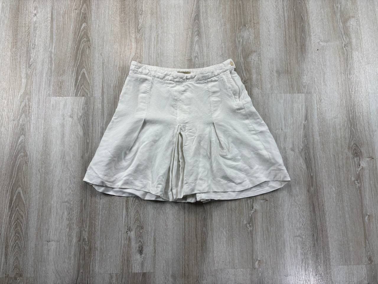 Burberry × Japanese Brand Womens linen skirt Burberry London Size 10 Size 32" / US 10 / IT 46 - 1 Thumbnail