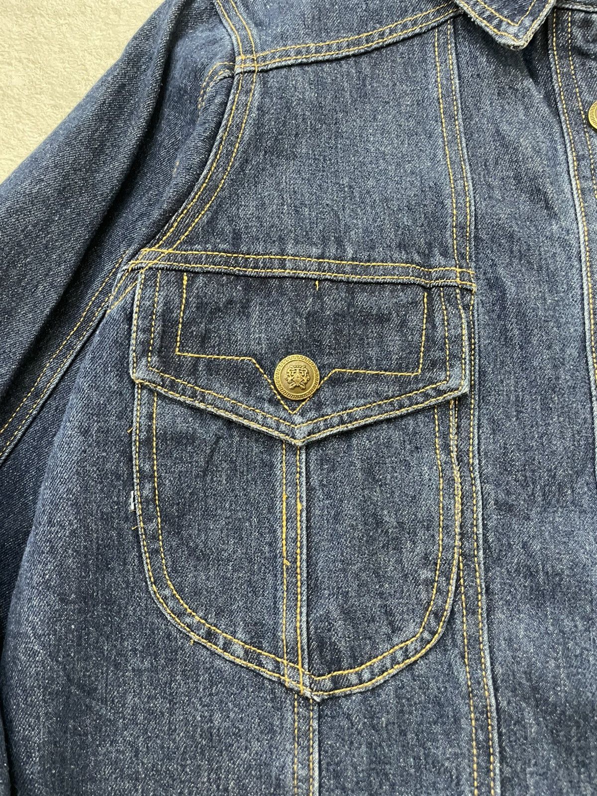 Japanese Brand 2000s Jacket Denim Archive Napoleon Officer Denim Jacket Size US L / EU 52-54 / 3 - 5 Thumbnail