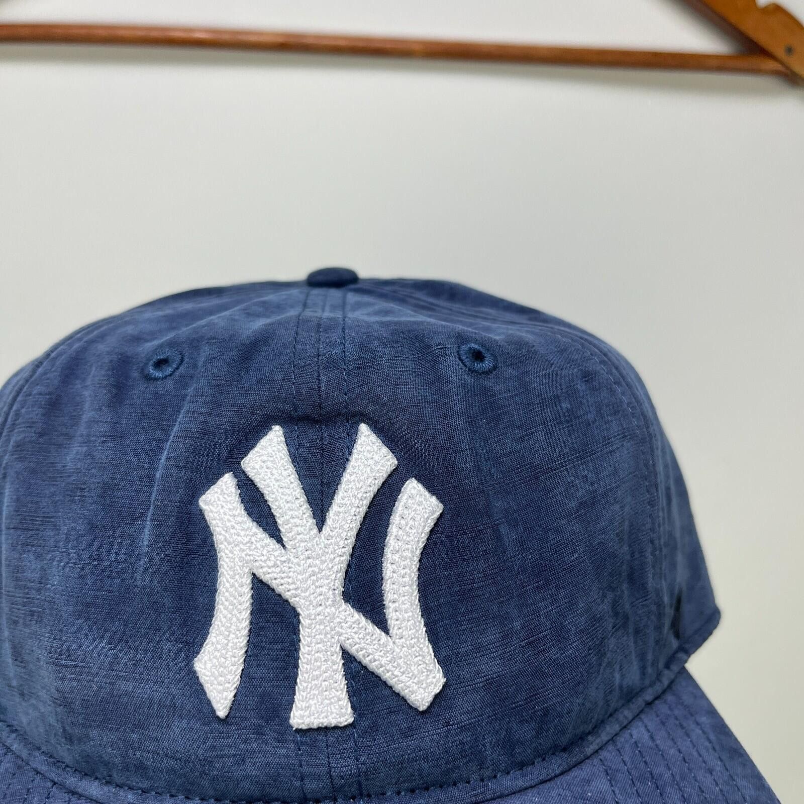 Kith Kith New York Yankees 47 Fitted Hat Large Cupro Linen 7 1/4 Size ONE SIZE - 2 Thumbnail