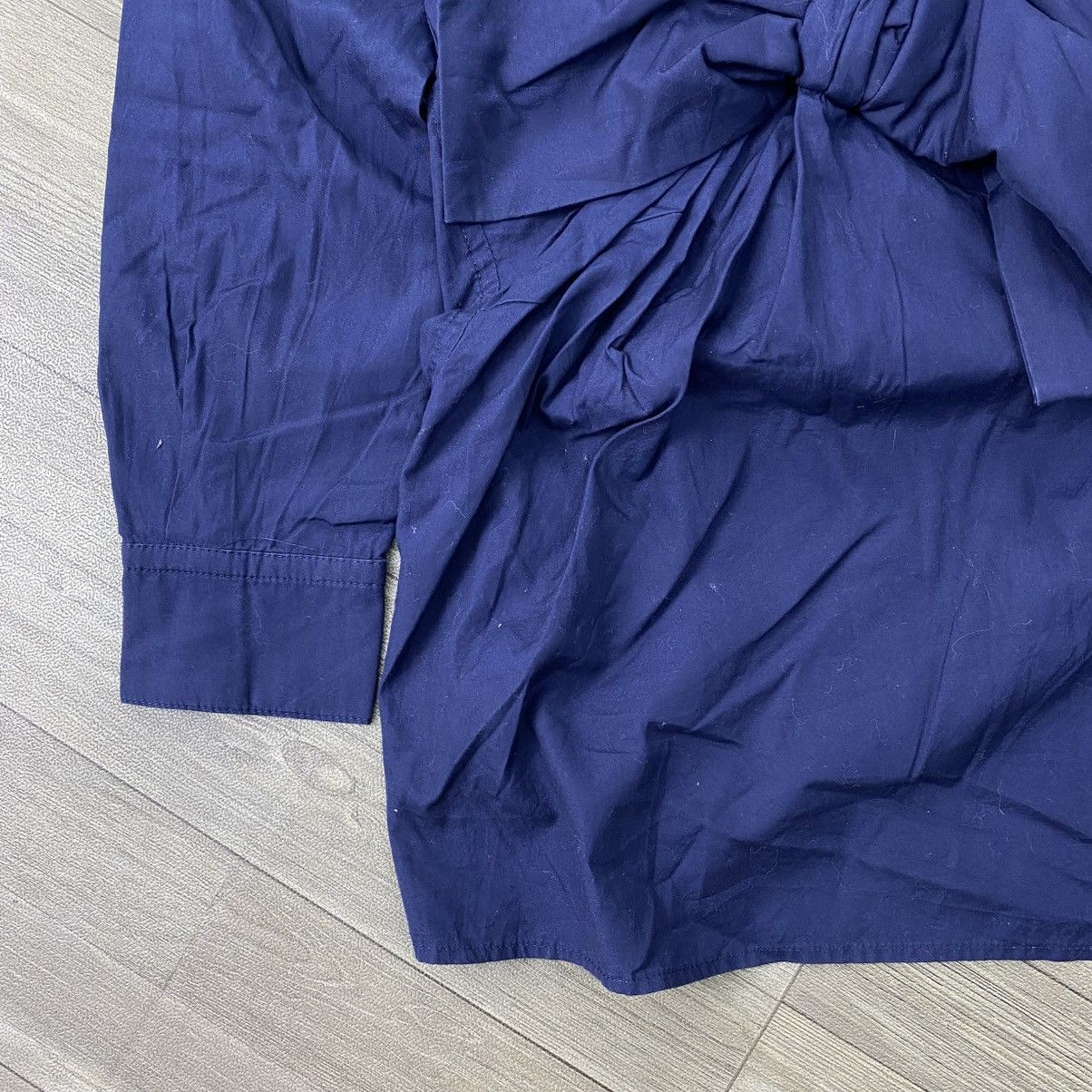 gomme Vintage Gomme Yohji Yamamoto Ruffled Raw-Trim Woven 3D Shirt Size US M / EU 48-50 / 2 - 6 Thumbnail