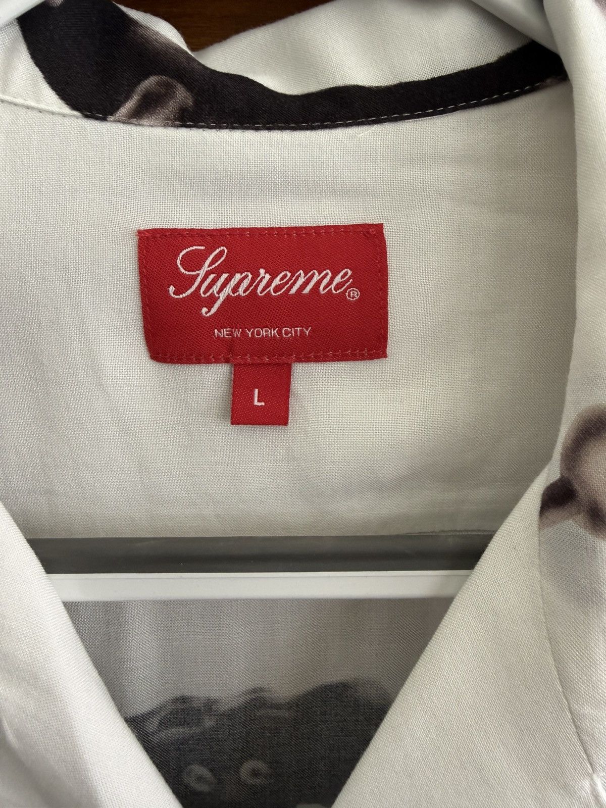 Supreme Supreme Studded Collars Rayon S/S Shirt Size US L / EU 52-54 / 3 - 4 Thumbnail