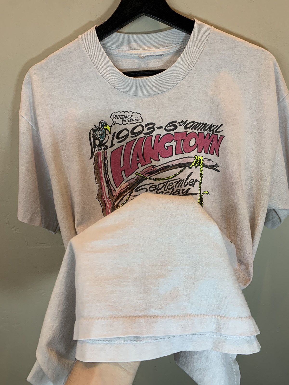Vintage *RARE* Vintage 1993 Hangtown Car Show Single Stitch T-Shirt Size US L / EU 52-54 / 3 - 4 Thumbnail