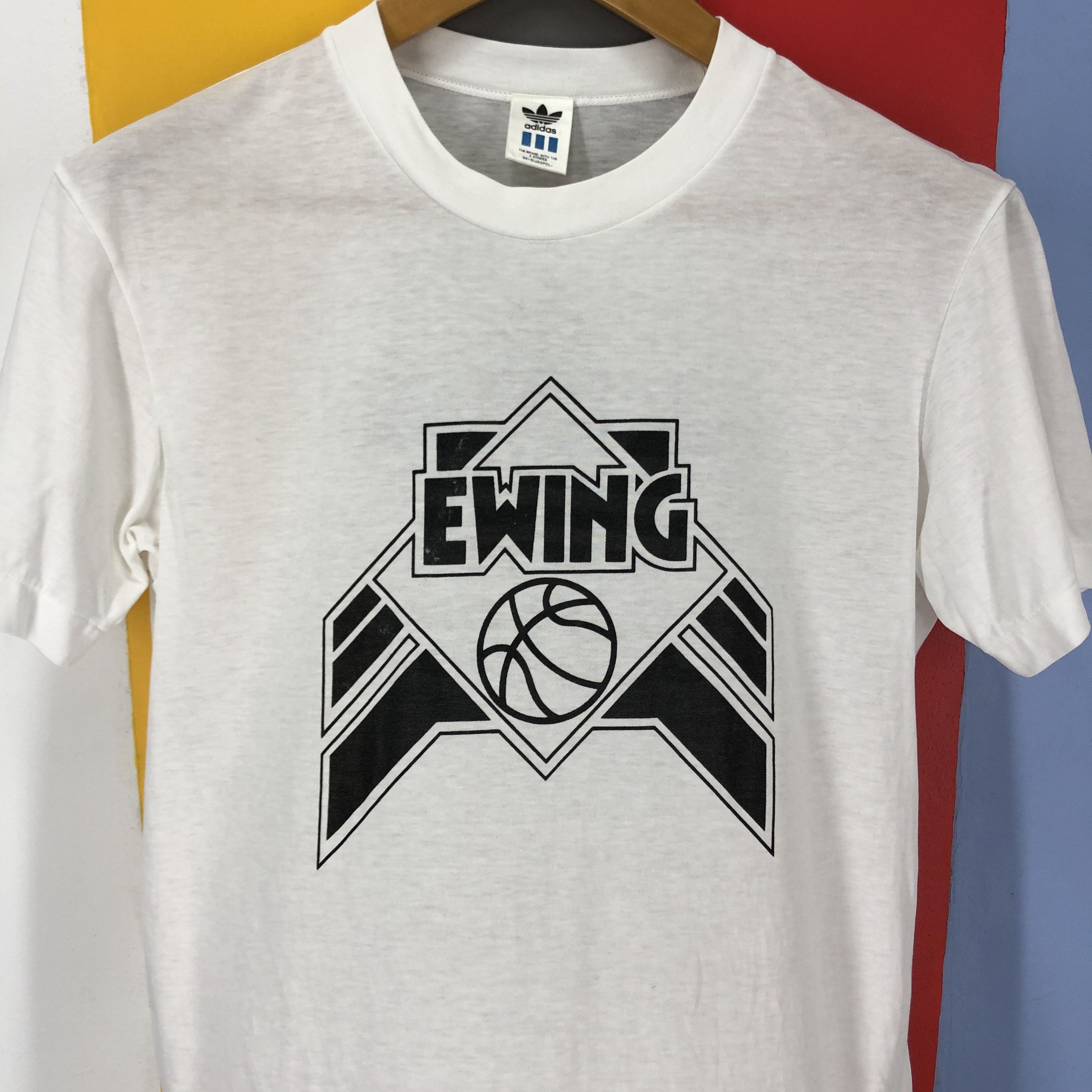 Adidas ADIDAS x EWING Crew Neck T Shirt #0918/AH Size US S / EU 44-46 / 1 - 2 Thumbnail