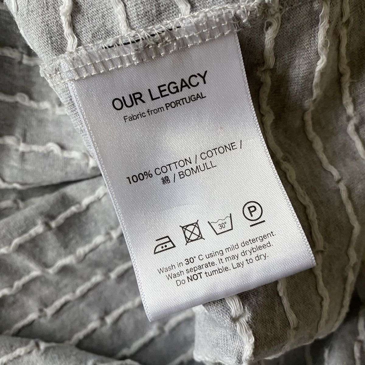 Our Legacy OUR LEGACY LS JACQUARD DOTS TEE Size US M / EU 48-50 / 2 - 7 Thumbnail