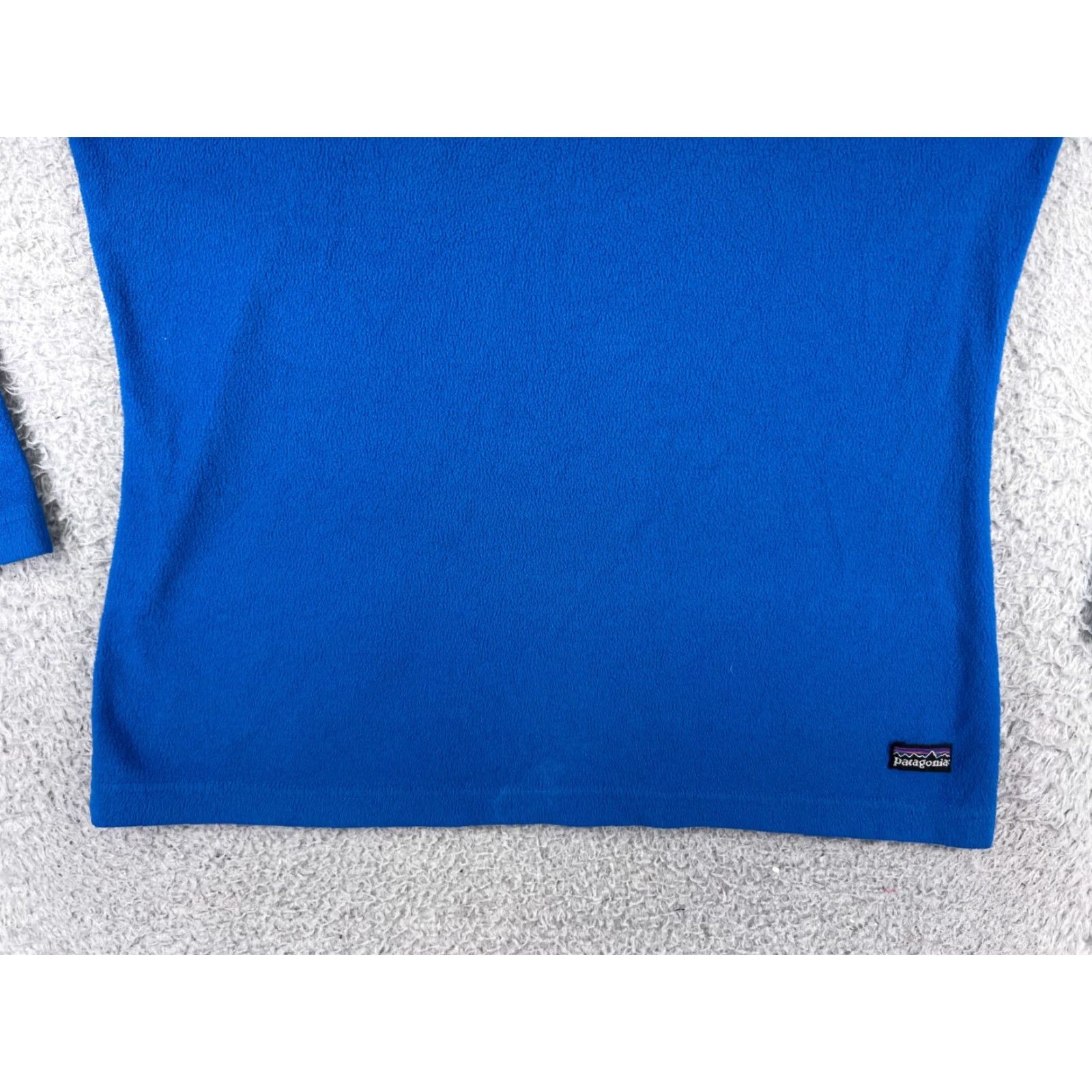 Patagonia Patagonia Sweater Womens M Blue 100% Polyester Fleece 1/4 Zip Pullover Shirt Pullover Womens Medium Blue Patagonia 1/4 Zip Size M / US 6-8 / IT 42-44 - 7 Thumbnail