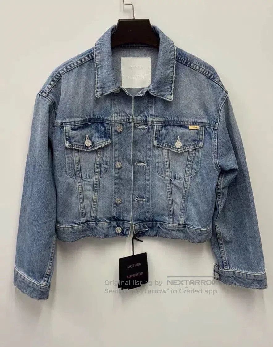 MOTHER MOTHER Women's Denim Jacket. Size S / US 4 / IT 40 - 1 Thumbnail