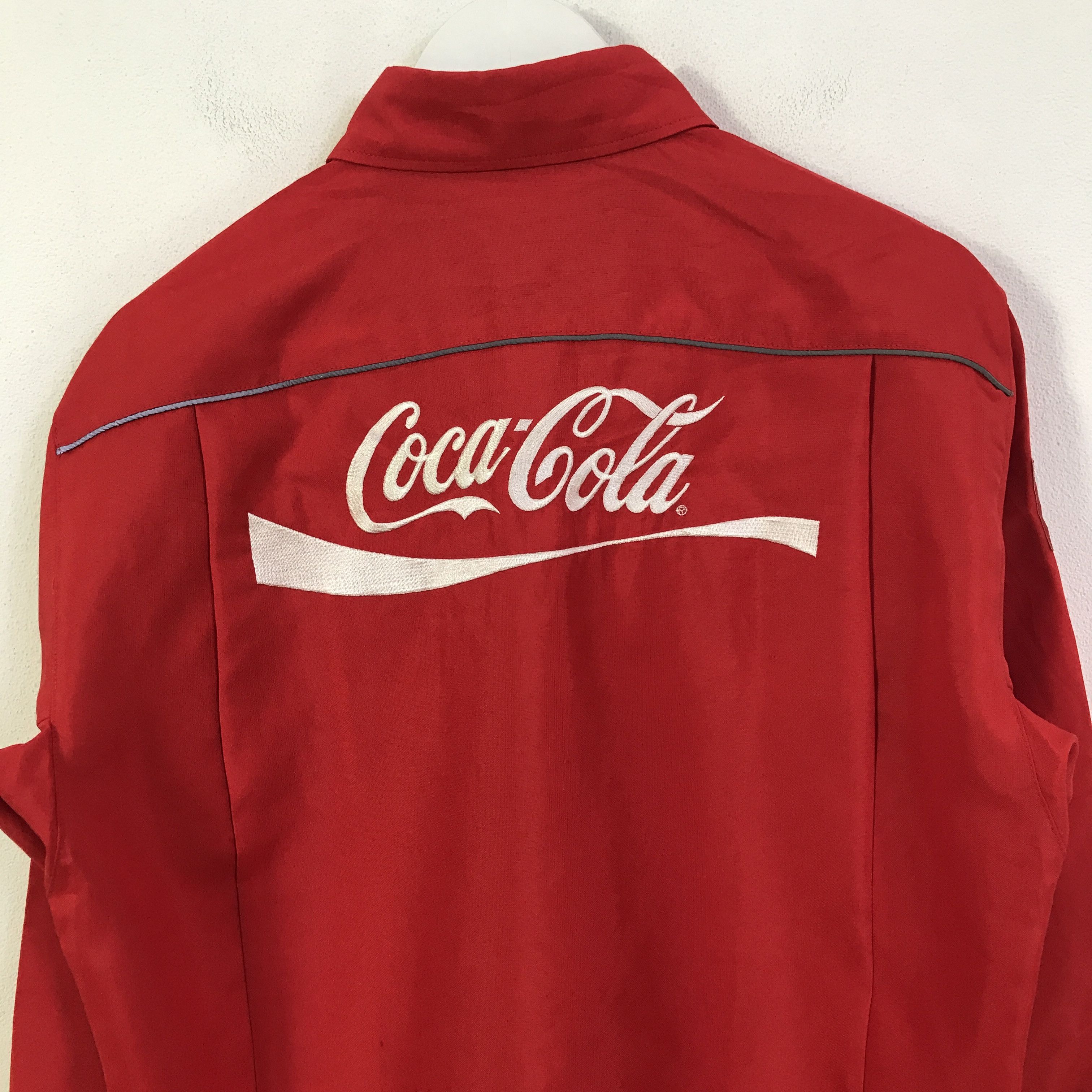 Coca Cola cocacola east japan button up shirt K117B3 Size US L / EU 52-54 / 3 - 2 Thumbnail