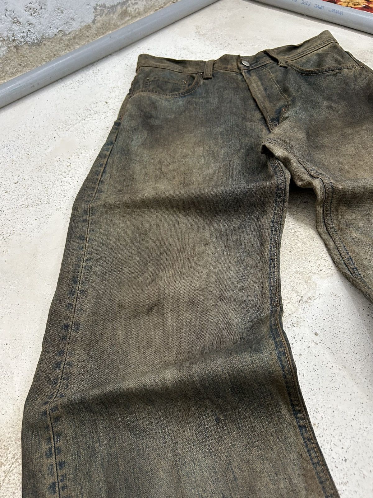 Edwin Vintage Edwin XV Japan Mud Washed Dirty Baggy Distressed Size US 31 - 8 Thumbnail
