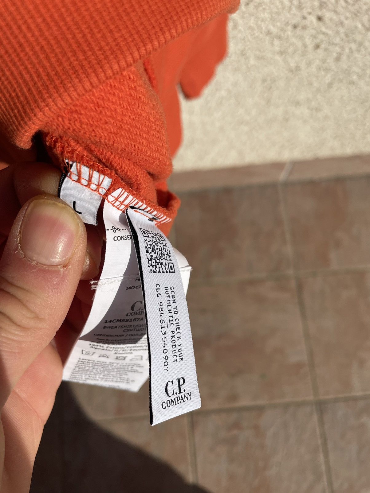 C.P. Company Cp Company orange sweater Size US L / EU 52-54 / 3 - 7 Thumbnail