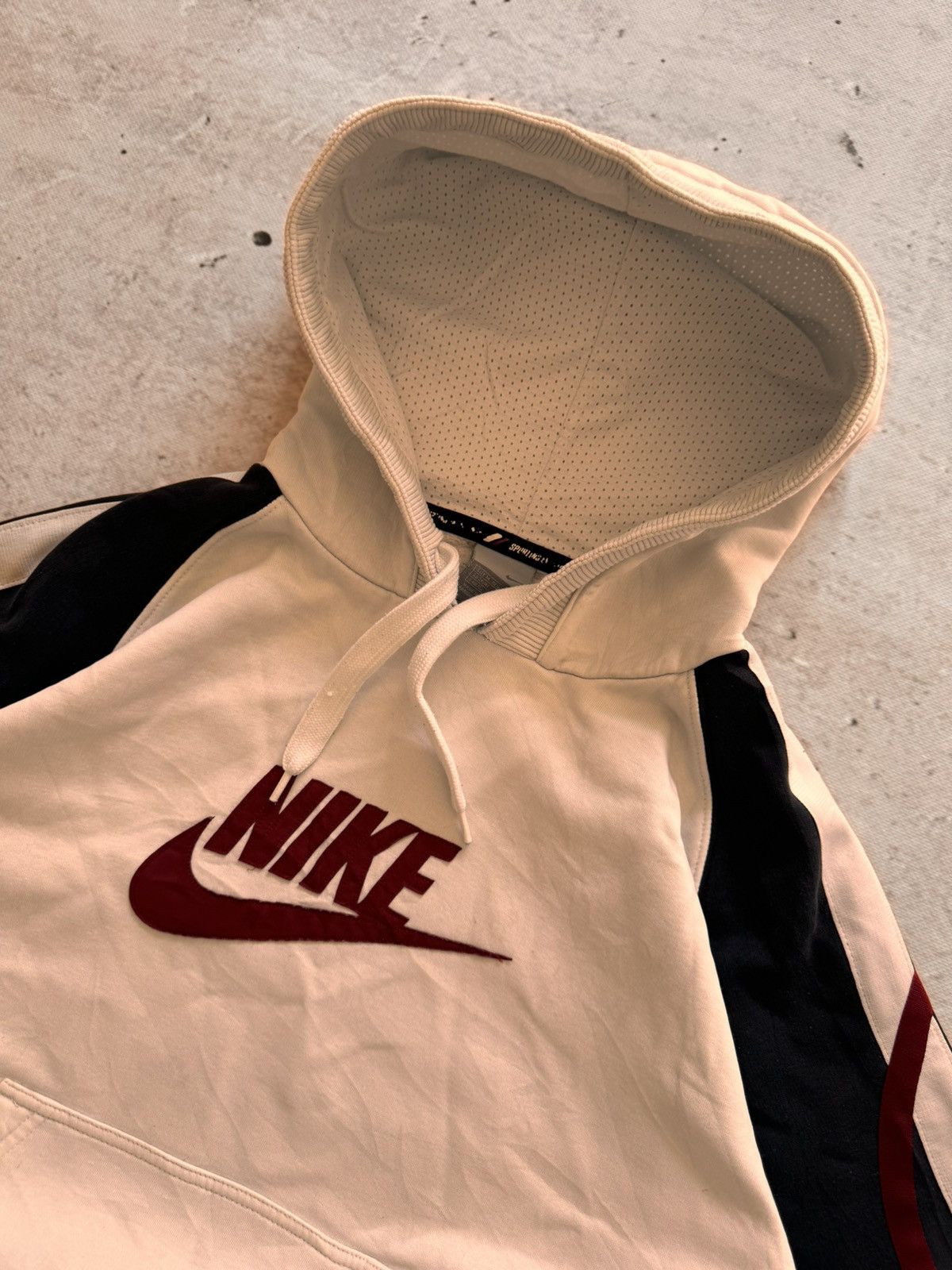 Nike × Vintage NIKE VINTAGE CENTER LOGO OVERSIZE BOXY HOODIE Size US M / EU 48-50 / 2 - 4 Thumbnail