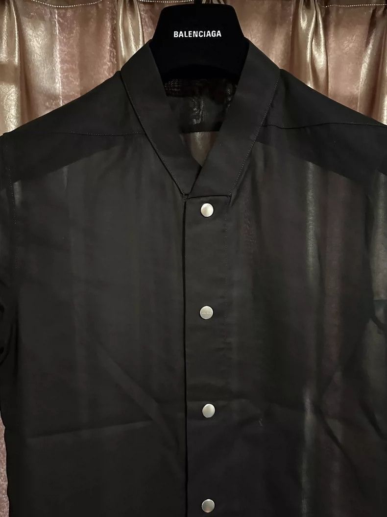 Rick Owens Rick Owens V-neck Sheer Shirt Size 48- Size US L / EU 52-54 / 3 - 2 Thumbnail