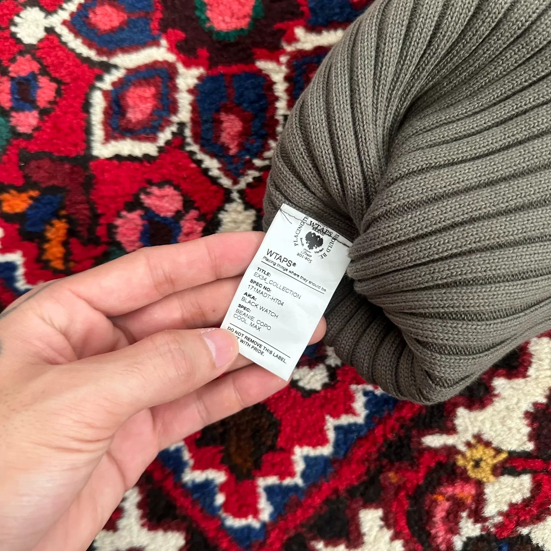 Wtaps WTAPS 17SS Knit Beanie Size ONE SIZE - 4 Thumbnail