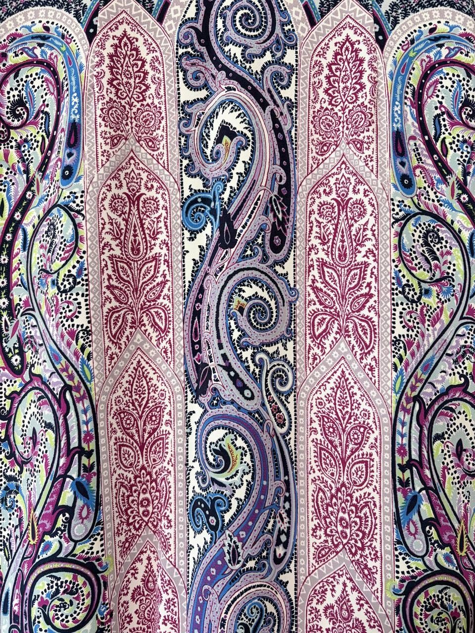 Etro Etro Viscose Floral Midi Dress Made in Italy Size S / US 4 / IT 40 - 4 Thumbnail