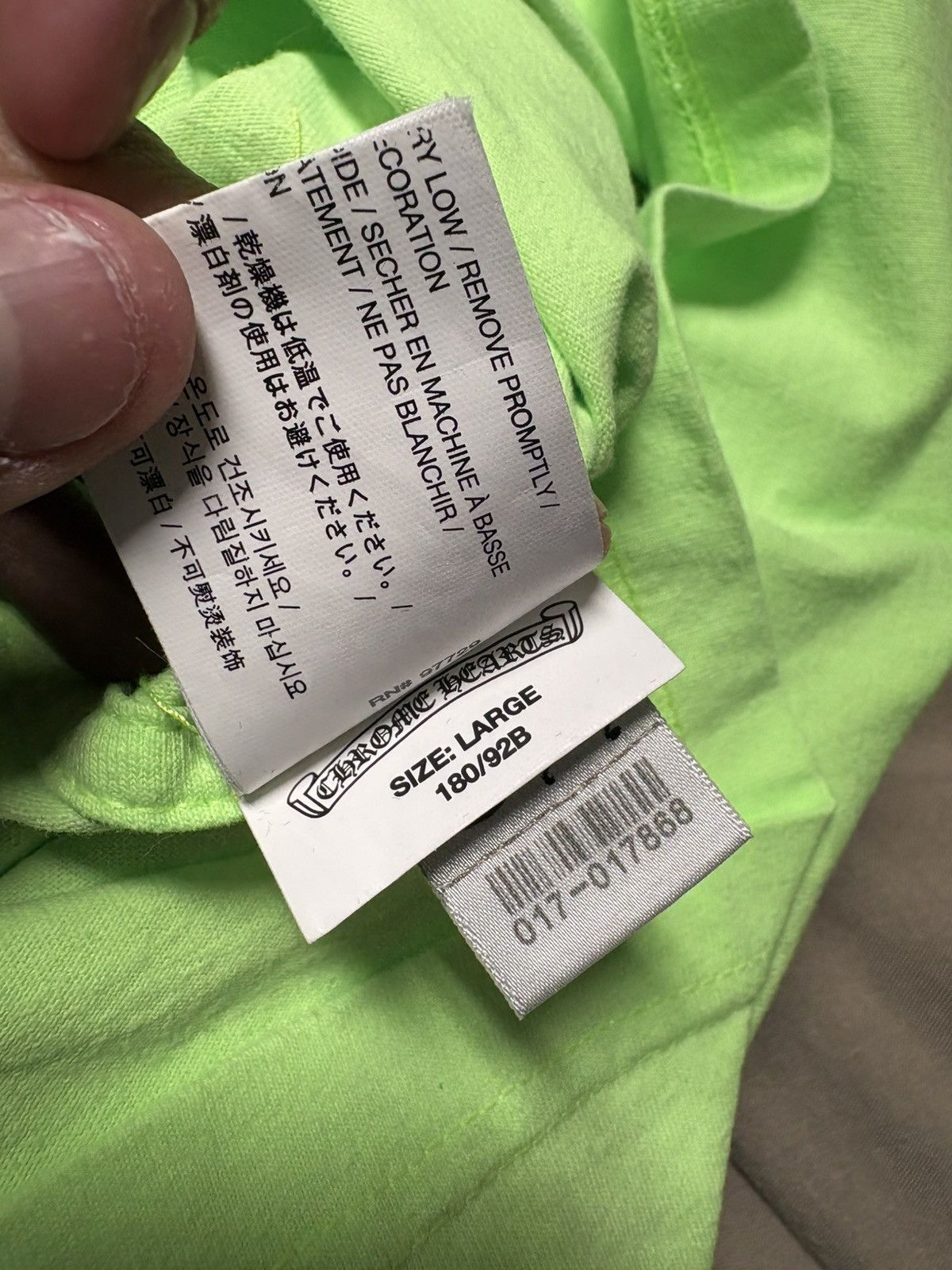 Chrome Hearts × Off-White Chrome Hearts x Off White Tee Neon Size US L / EU 52-54 / 3 - 6 Thumbnail