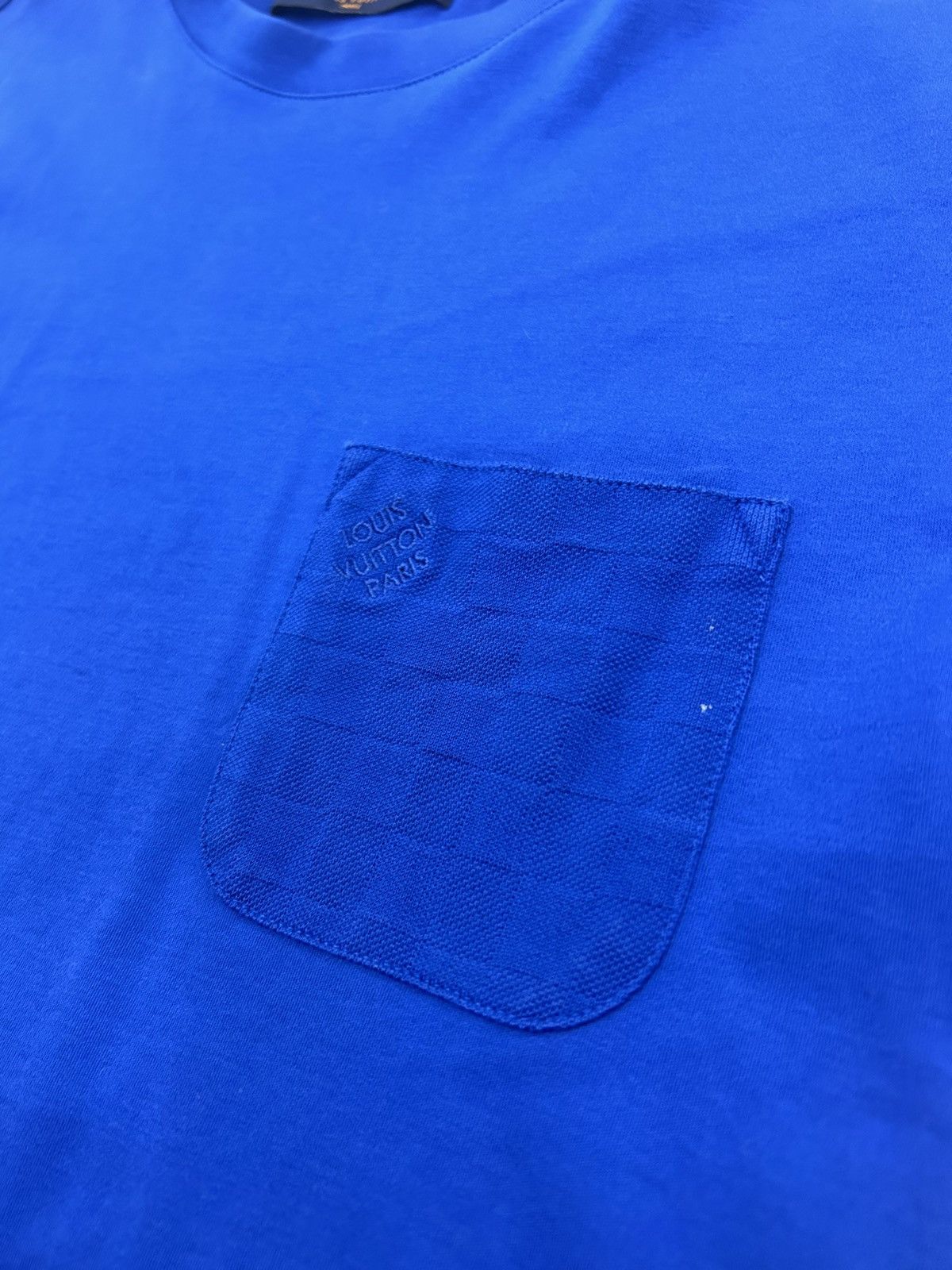 Louis Vuitton Louis Vuitton Damier Pocket Tee Size US S / EU 44-46 / 1 - 4 Thumbnail