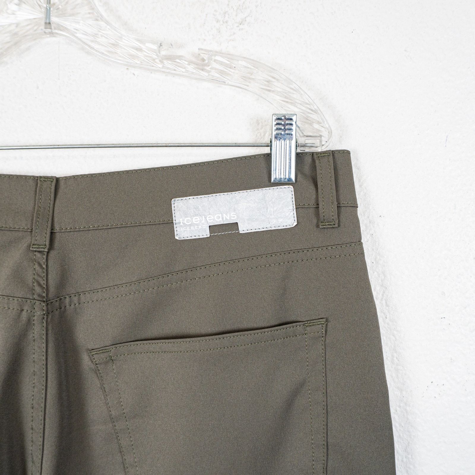 Iceberg Vintage Iceberg Ice Jean Italy Olive 5 pocket Pants size 38 Size US 38 / EU 54 - 9 Thumbnail