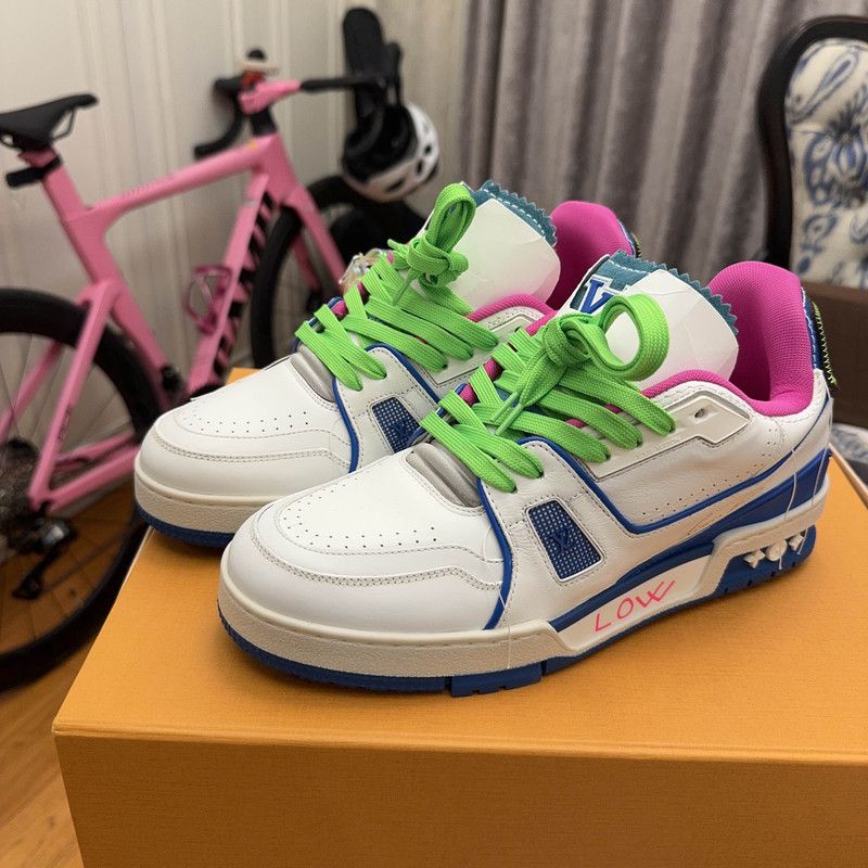 Louis Vuitton Trainer Upcycling Low Top Sneakers 0079