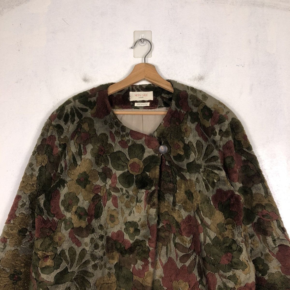 Designer × Japanese Brand × Vintage 📌CROPPED VELVET JACKET MON GRE FEMME ISSEY MIYAKE Size M / US 6-8 / IT 42-44 - 5 Thumbnail