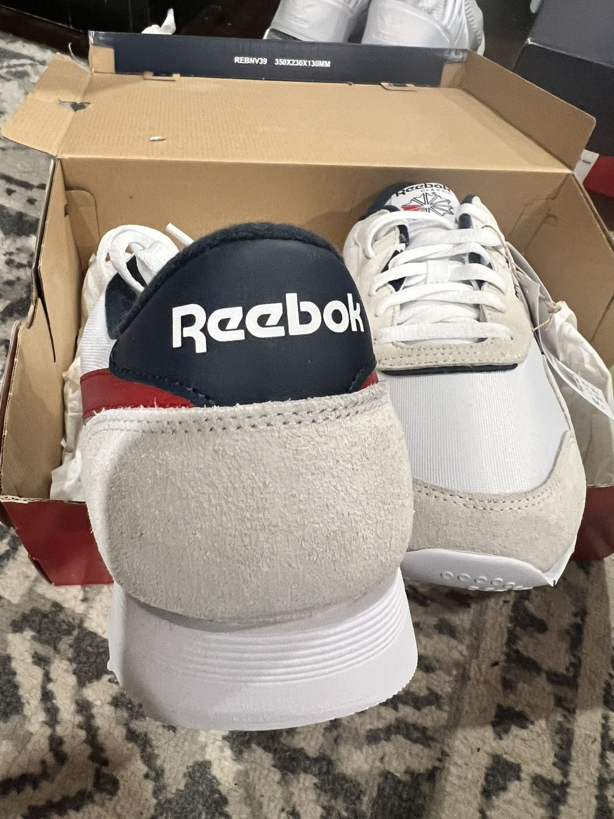 Reebok Reebok Classics White Blue Size US 12 / EU 45 - 12 Thumbnail