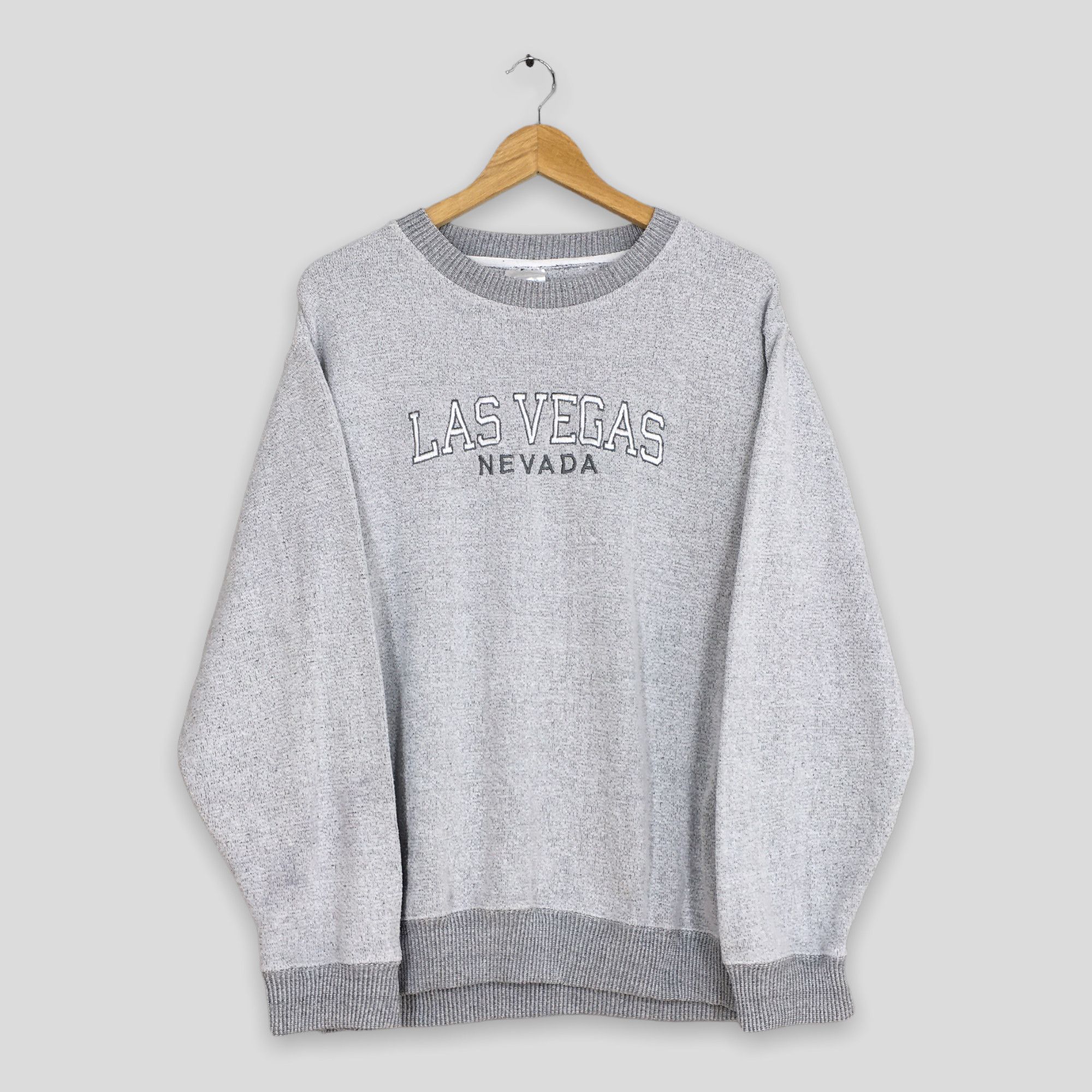 Fruition Vintage Las Vegas Nevada Gray Sweatshirt Large Size US L / EU 52-54 / 3 - 1 Thumbnail