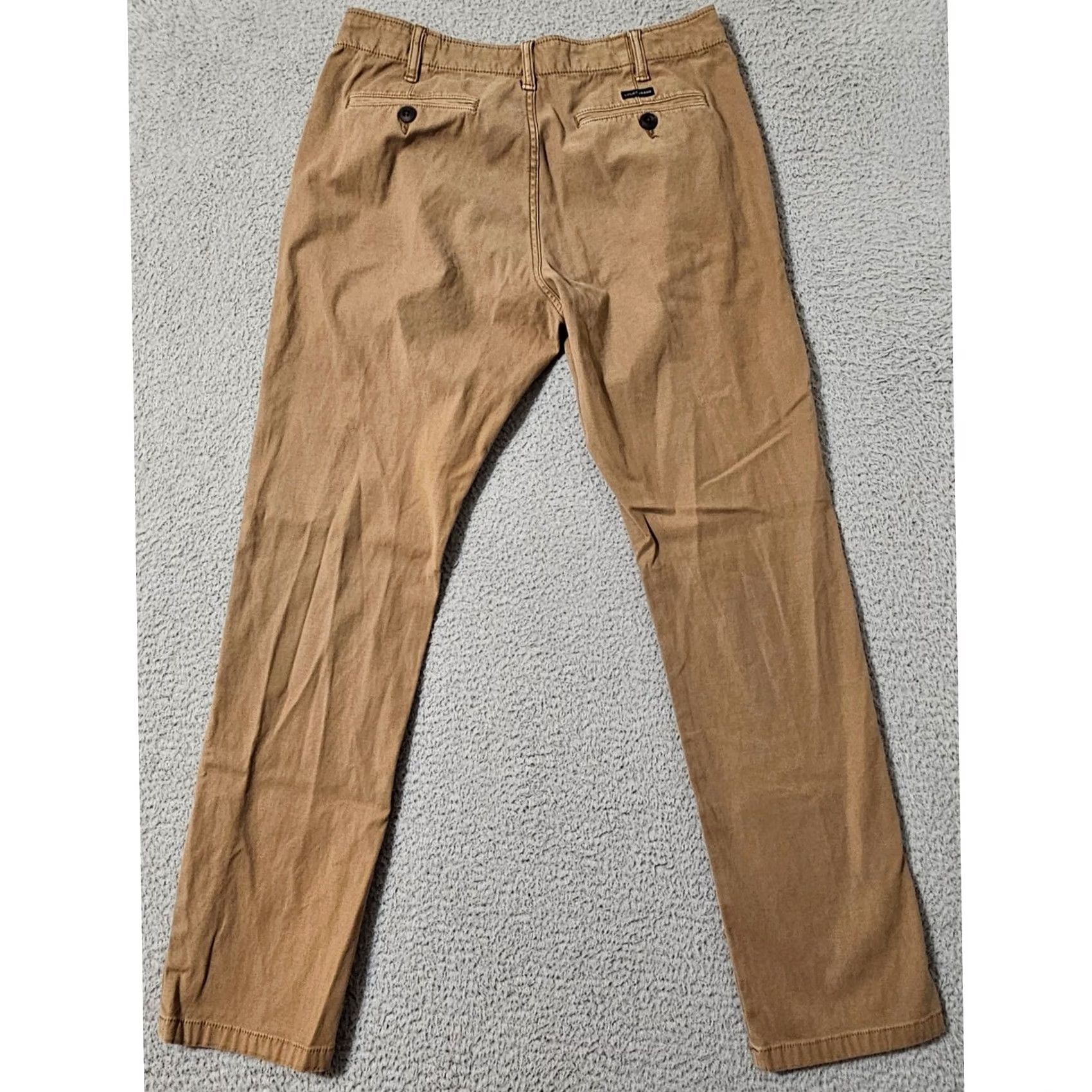 Lucky Brand Lucky Brand Athletic Fit Pants Mens 31x31 Brown Chino Inseam 31 Regular Mens Brown Chino 31x31 Size US 31 - 2 Thumbnail