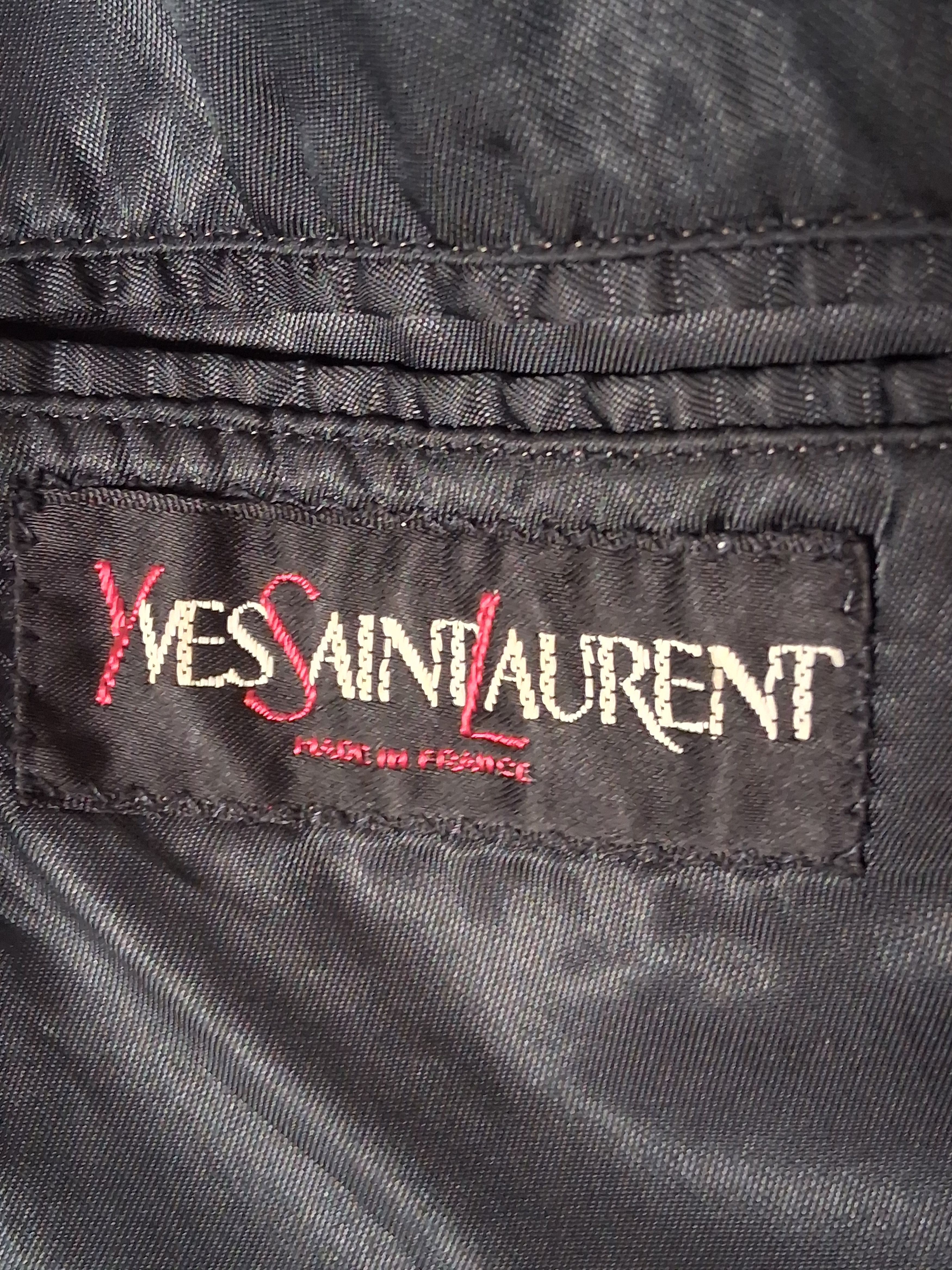Yves Saint Laurent YSL vintage blaterare jacket Size US S / EU 44-46 / 1 - 5 Thumbnail