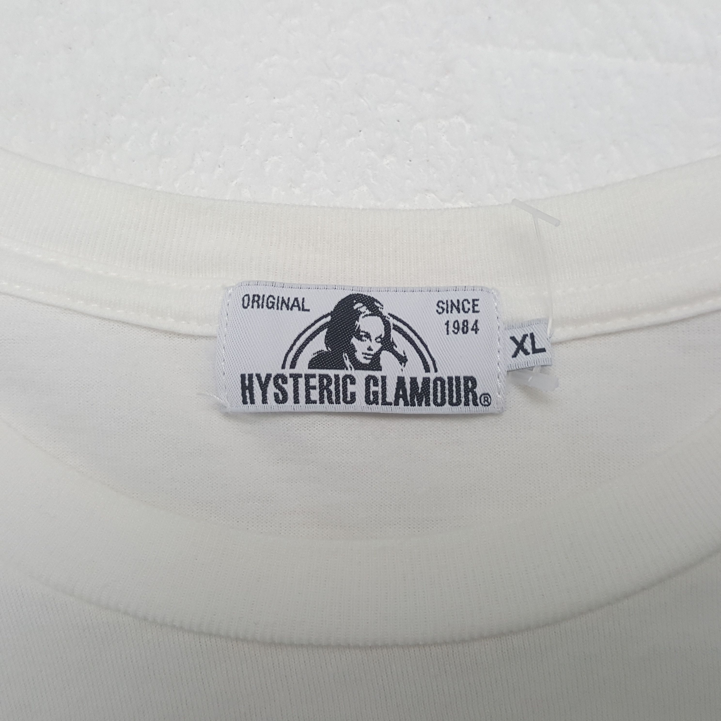 Hysteric Glamour Hysteric Glamour Japanese Brand Tshirt C294N41 Size US L / EU 52-54 / 3 - 4 Thumbnail